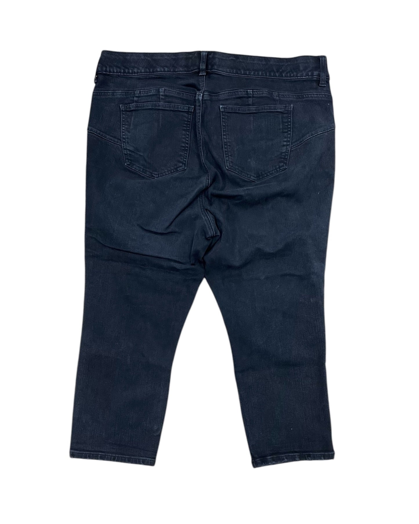 Jeans Straight By Torrid In Black, Size:20