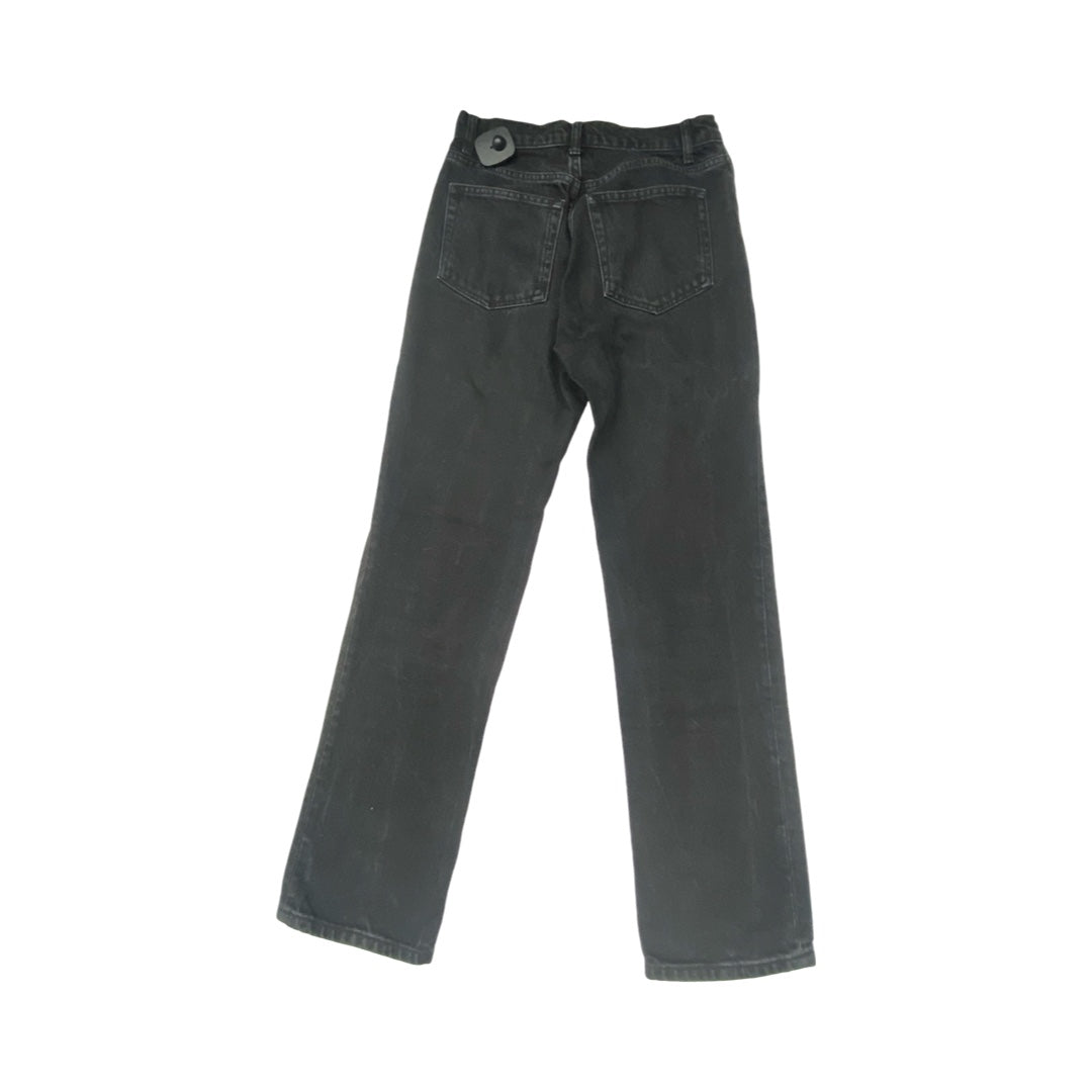 Jeans Designer By Reformation In Black, Size:0