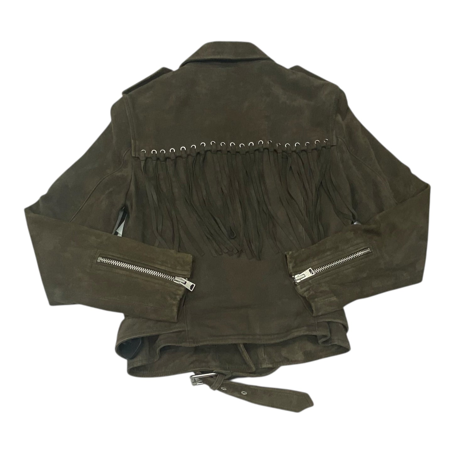 Jacket Designer By All Saints In Green, Size:4