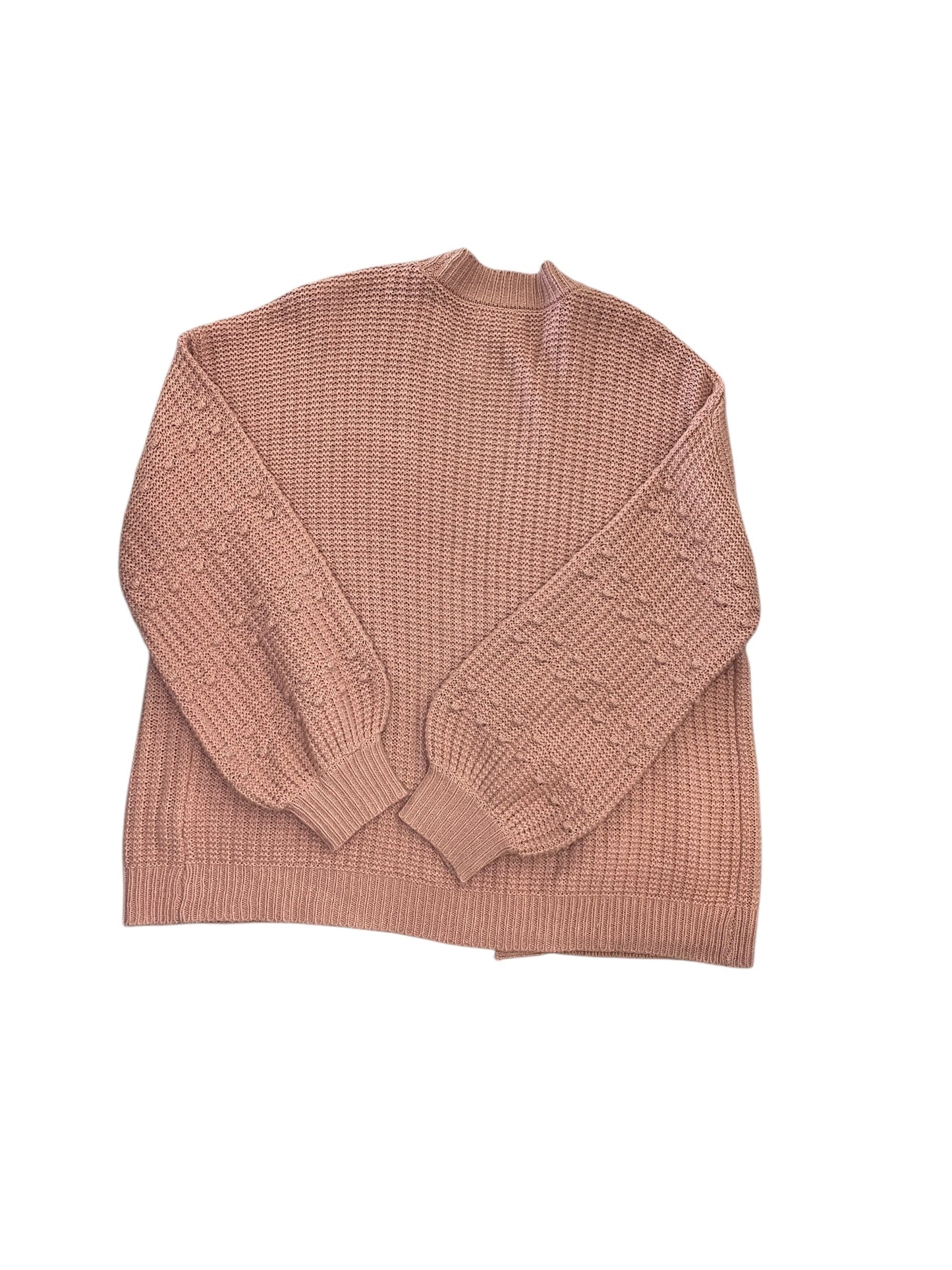 Cardigan By Blu Pepper In Pink, Size:L