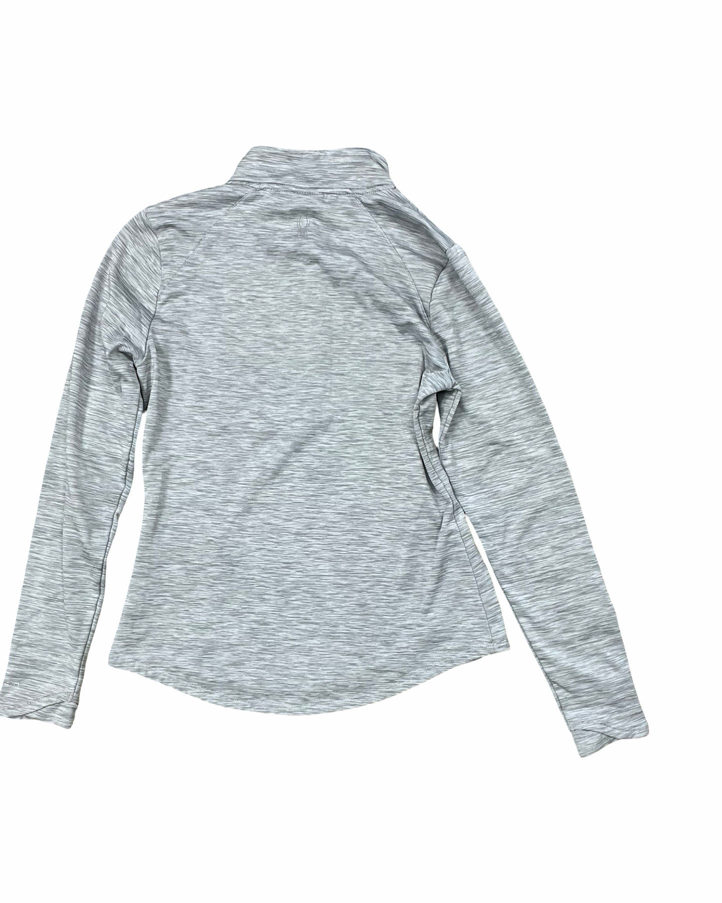 Athletic Sweatshirt Collar By Spyder In Grey, Size:M