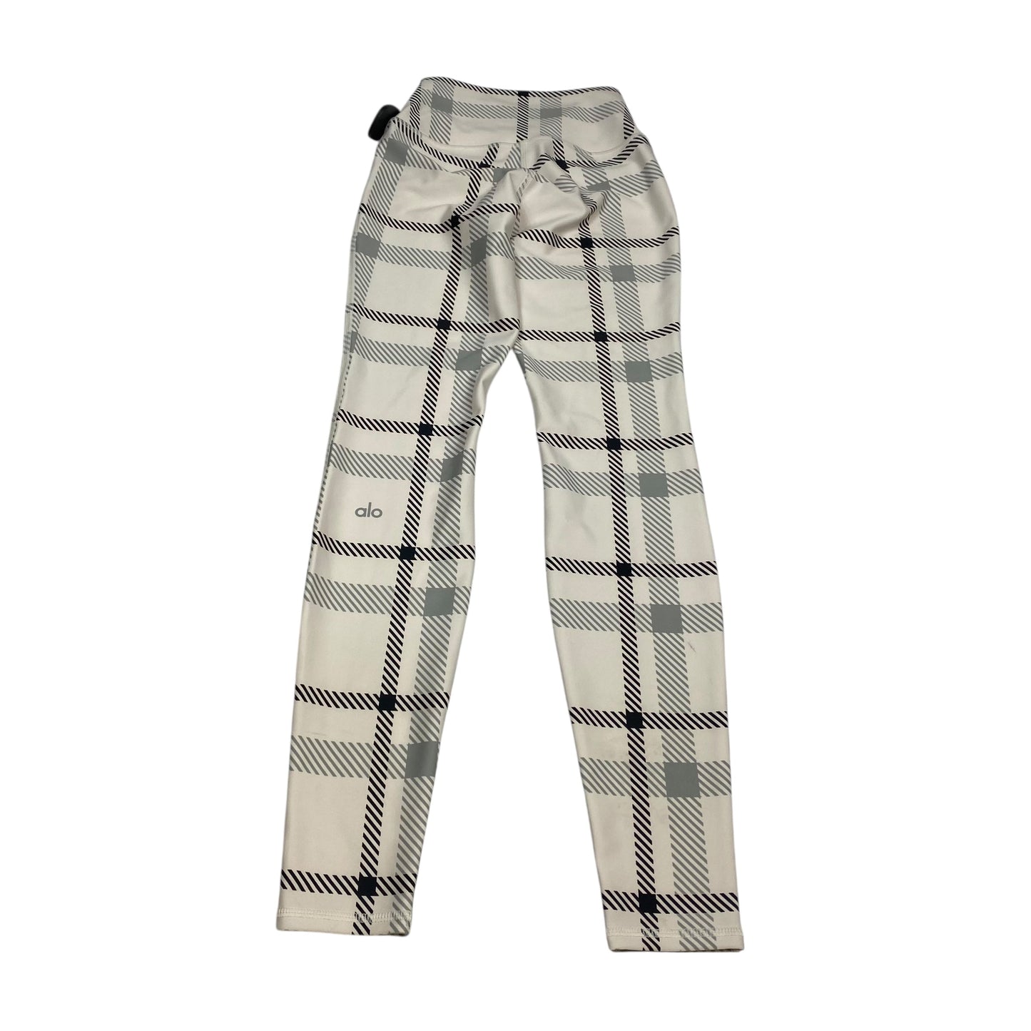 Athletic Leggings By Alo In Cream, Size:Xxs