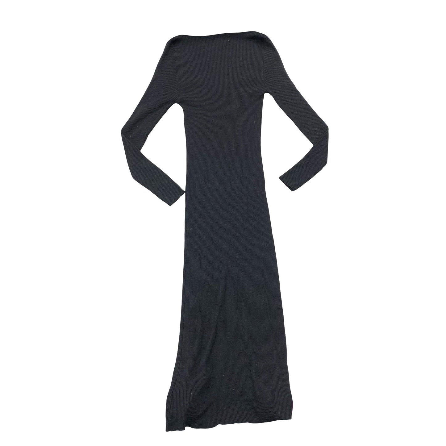 Dress Casual Maxi By Anthropologie In Black, Size:L