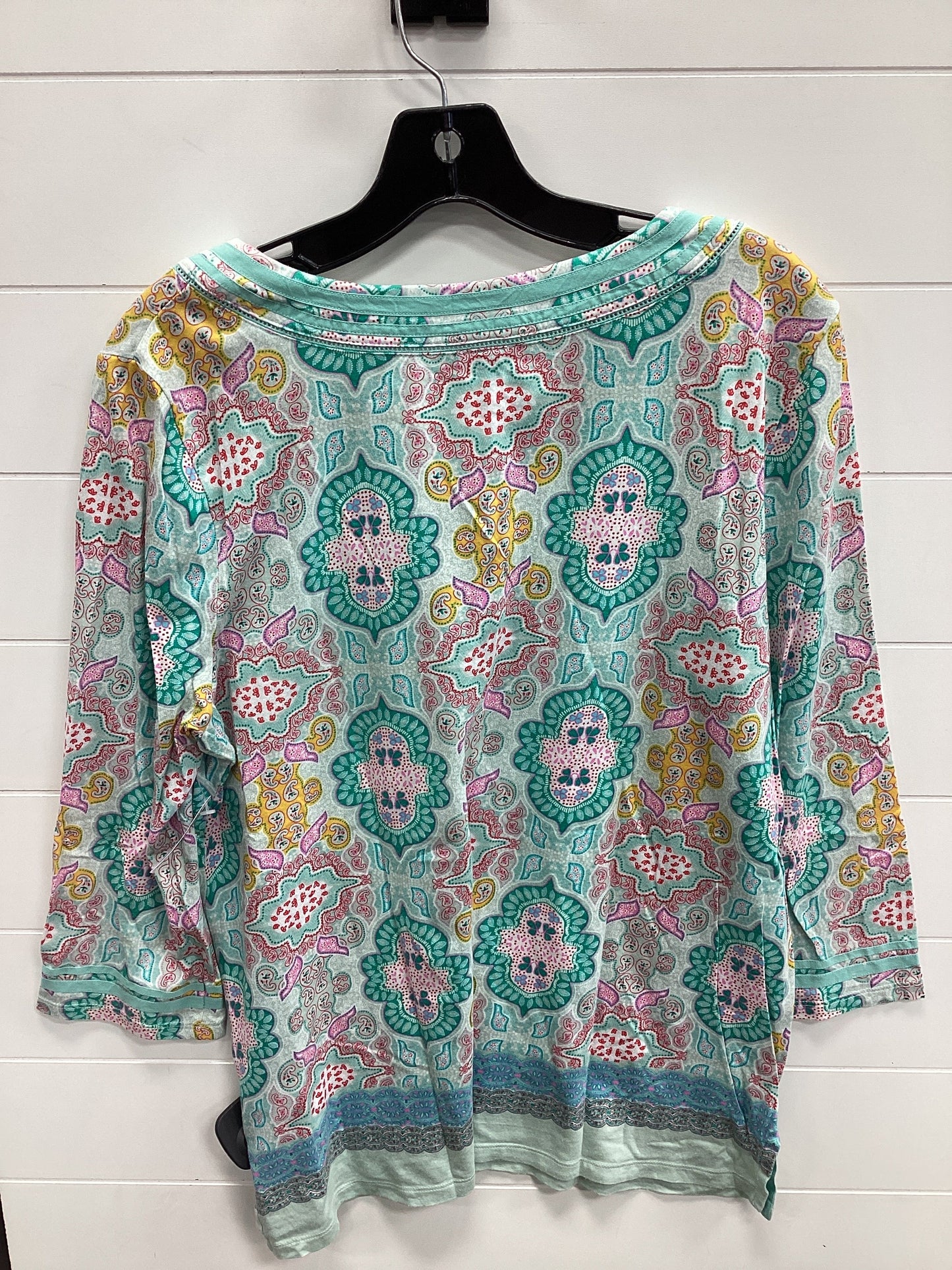 Top Ls By Talbots In Blue, Size:L