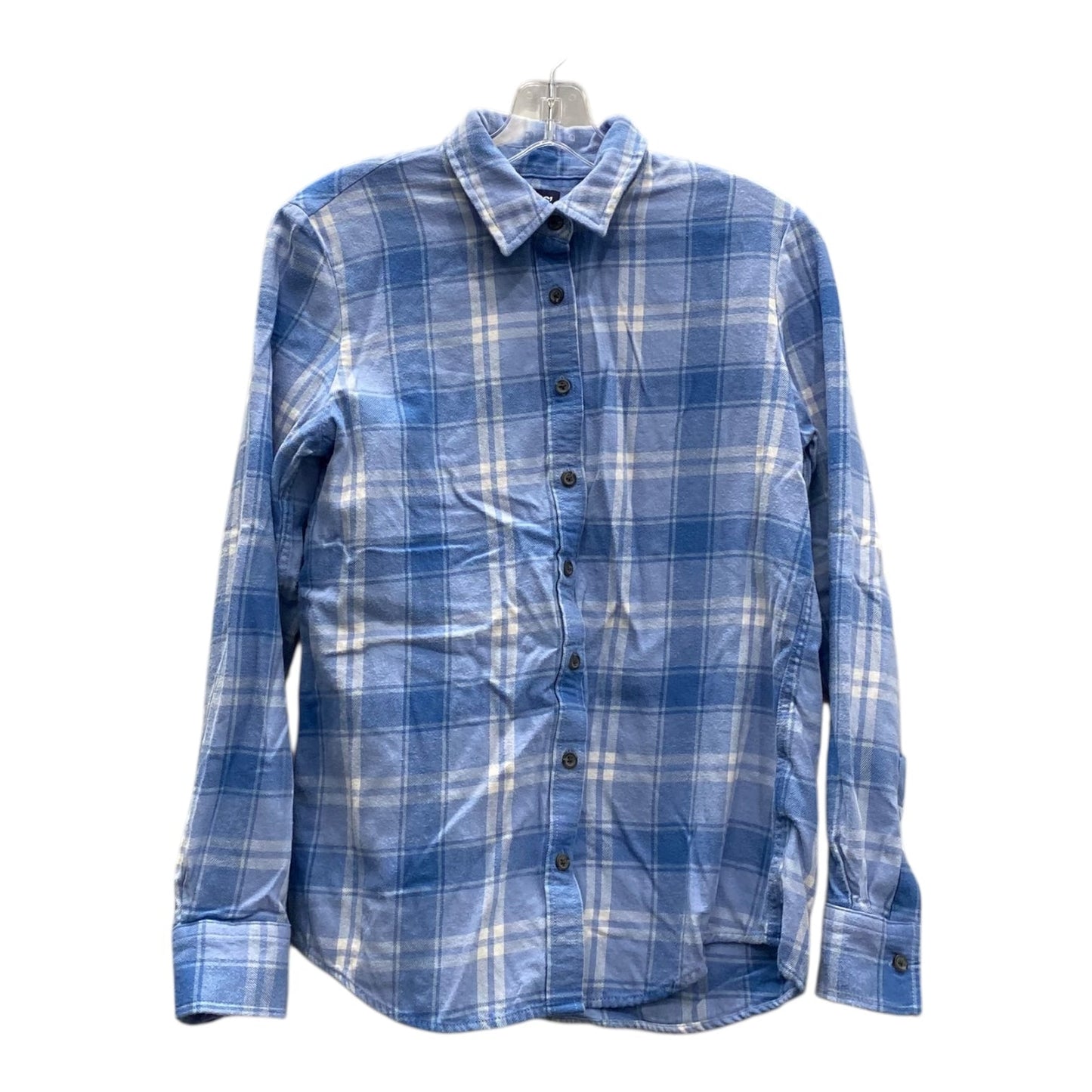 Blouse Ls By Lands End In Blue, Size:S