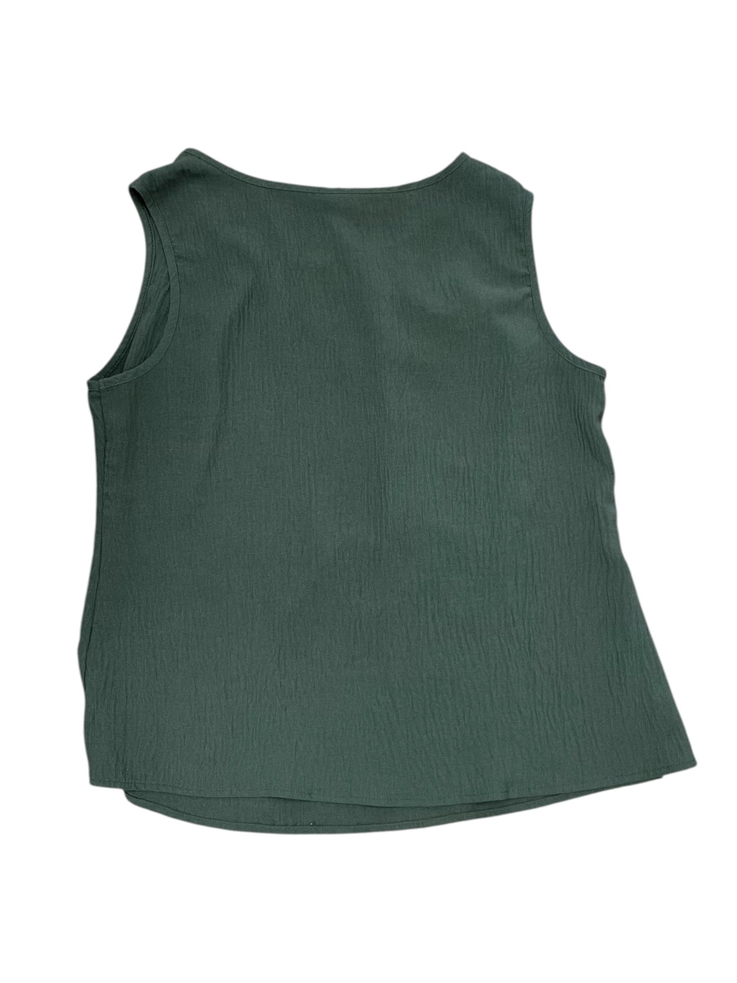 Top Sleeveless By Cmc In Green, Size:Xl
