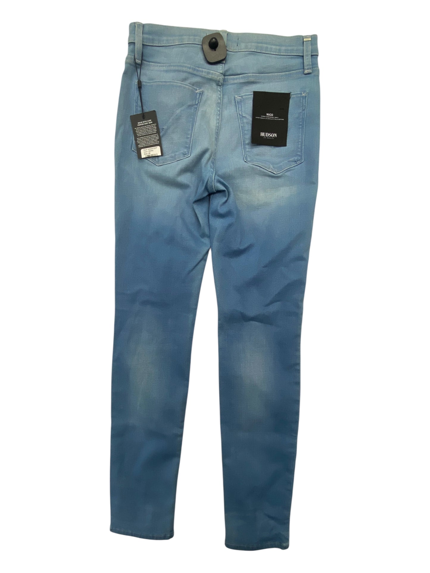 Jeans Skinny By Hudson In Blue, Size:6