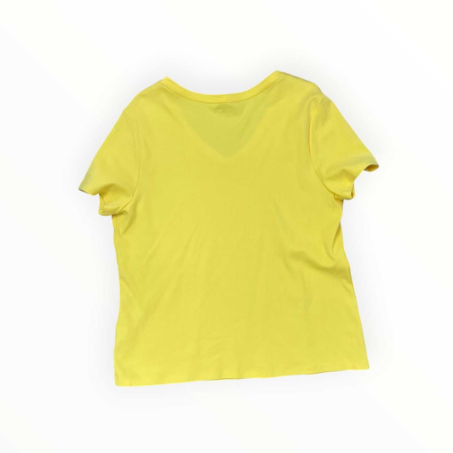 Top Ss Basic By Studio Works In Yellow, Size:Xl