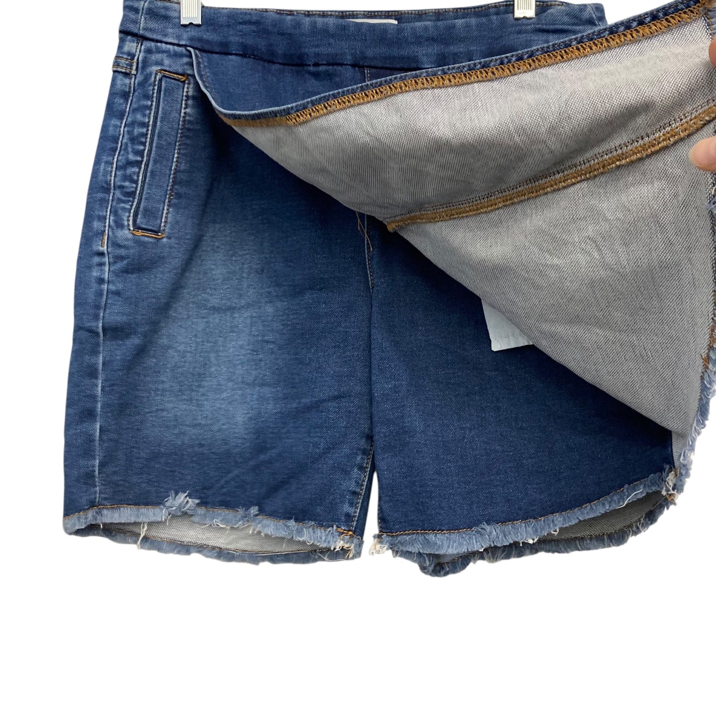 Skort By Tribal In Blue Denim, Size:6
