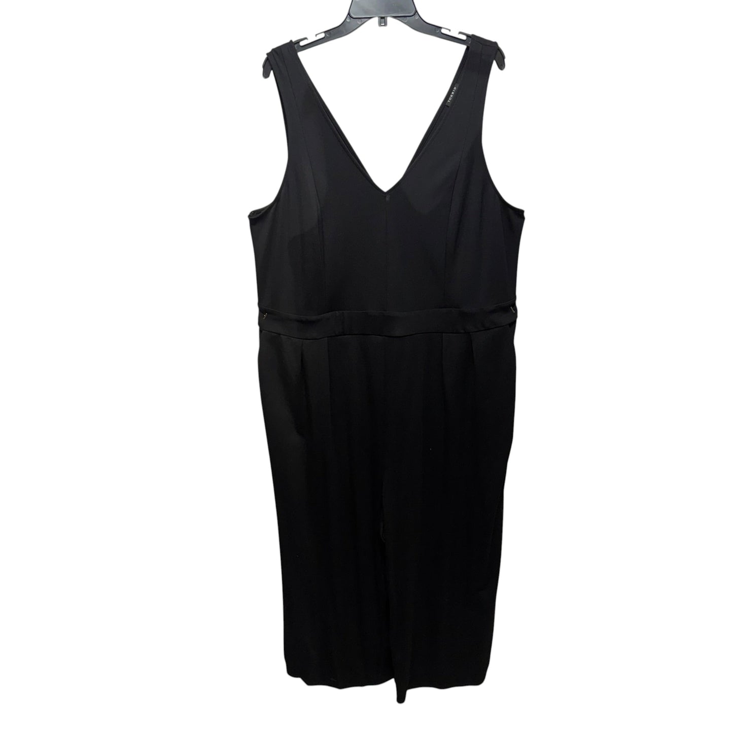 Sleeveless Jumpsuit By Torrid In Black, Size: 3x