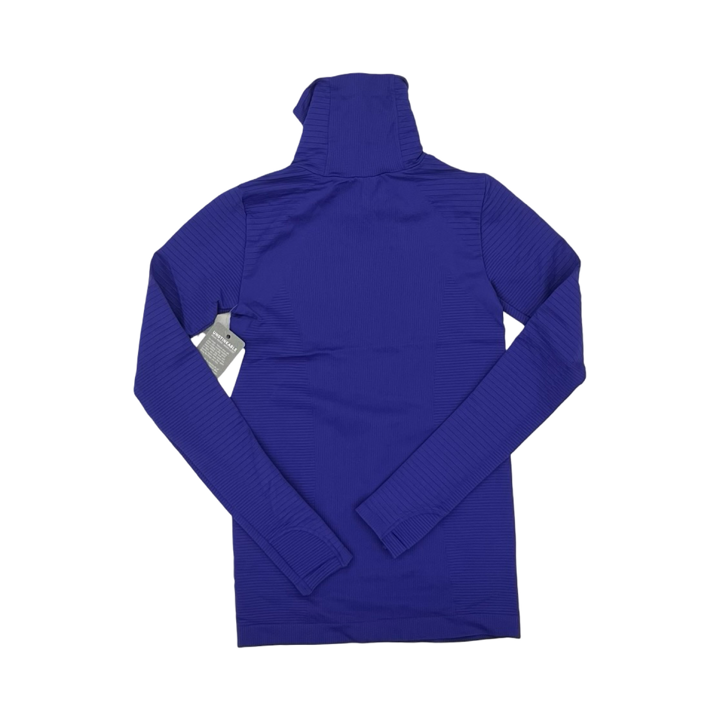 Athletic Top Ls Collar By Athleta In Blue, Size:Xxs