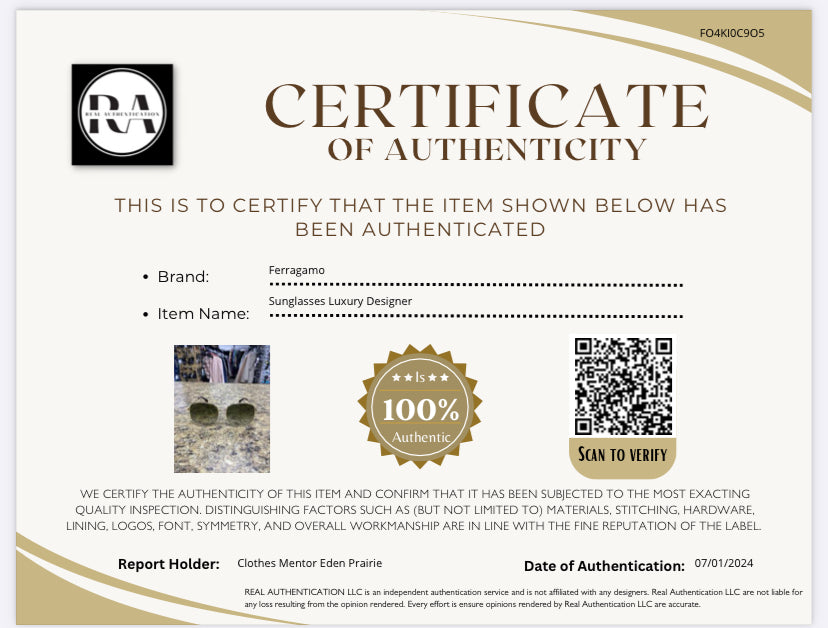 Sunglasses Luxury Designer Ferragamo