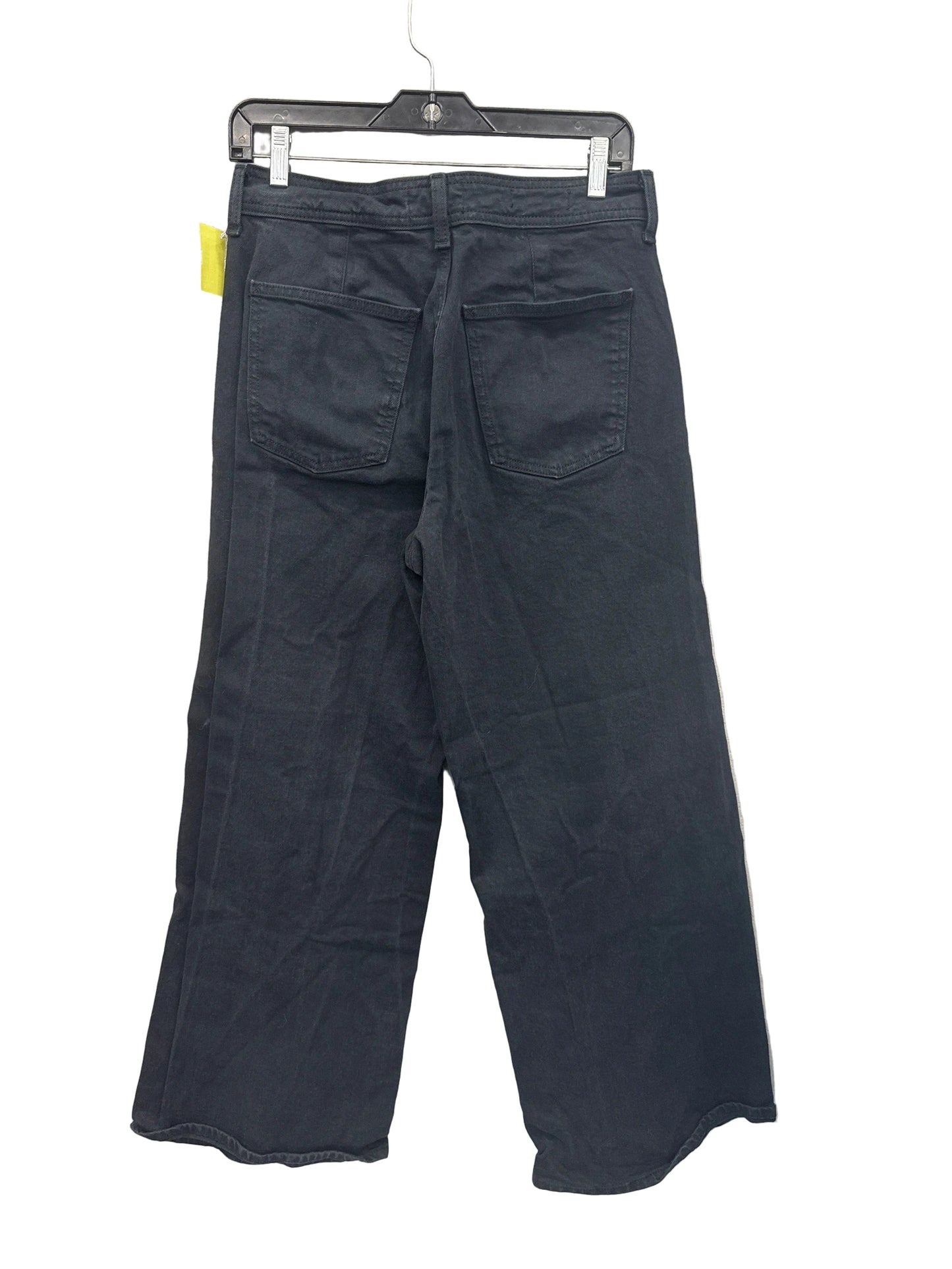 Jeans Wide Leg By Universal Thread In Black Denim, Size: 8