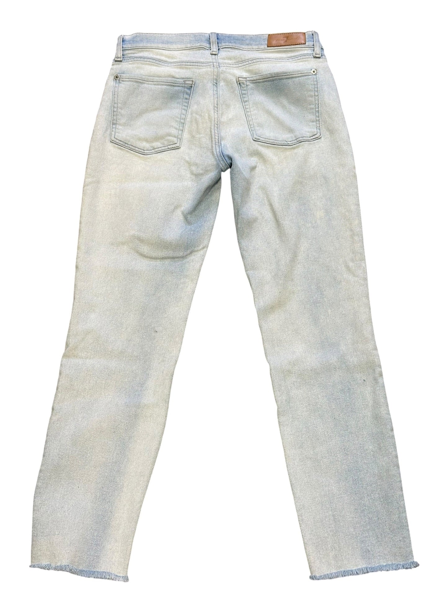 Jeans Straight By 7 For All Mankind In Blue, Size:10