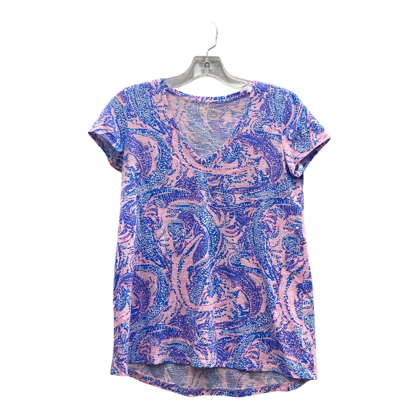 Top Ss Designer By Lilly Pulitzer In Pink, Size:Xs