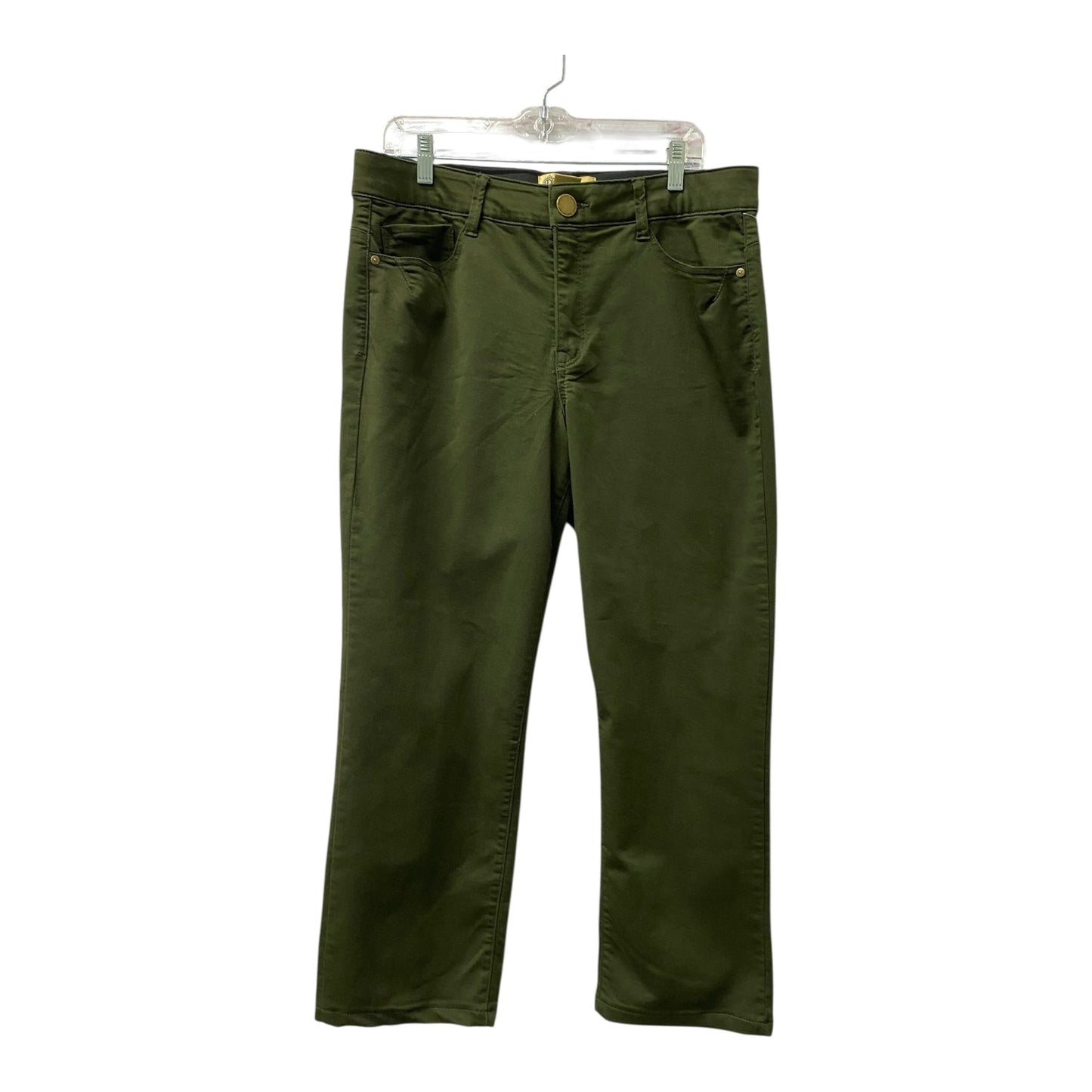 Jeans Straight By Democracy In Green, Size:16