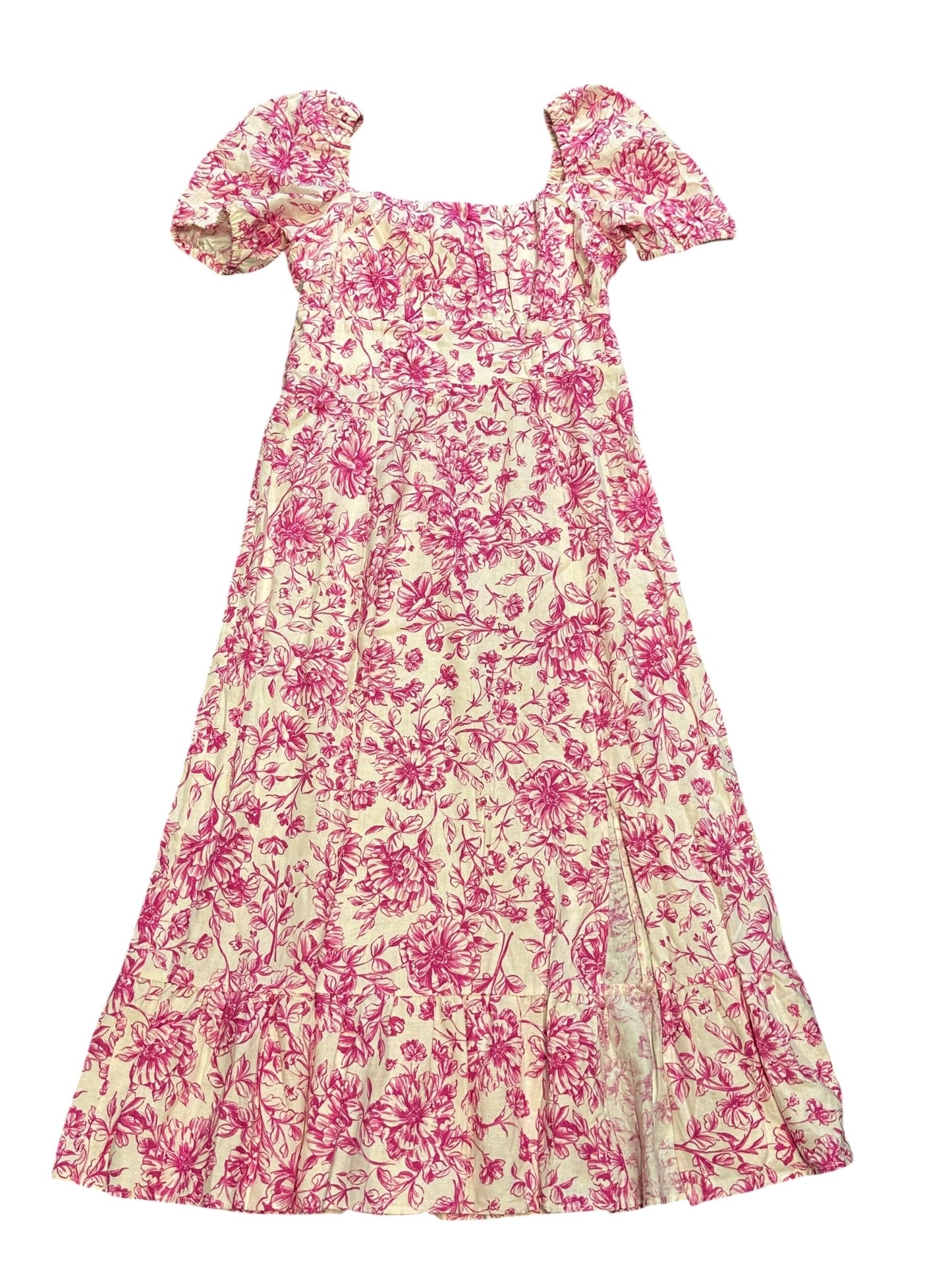 Dress Casual Maxi By London Times In Floral Print, Size:12