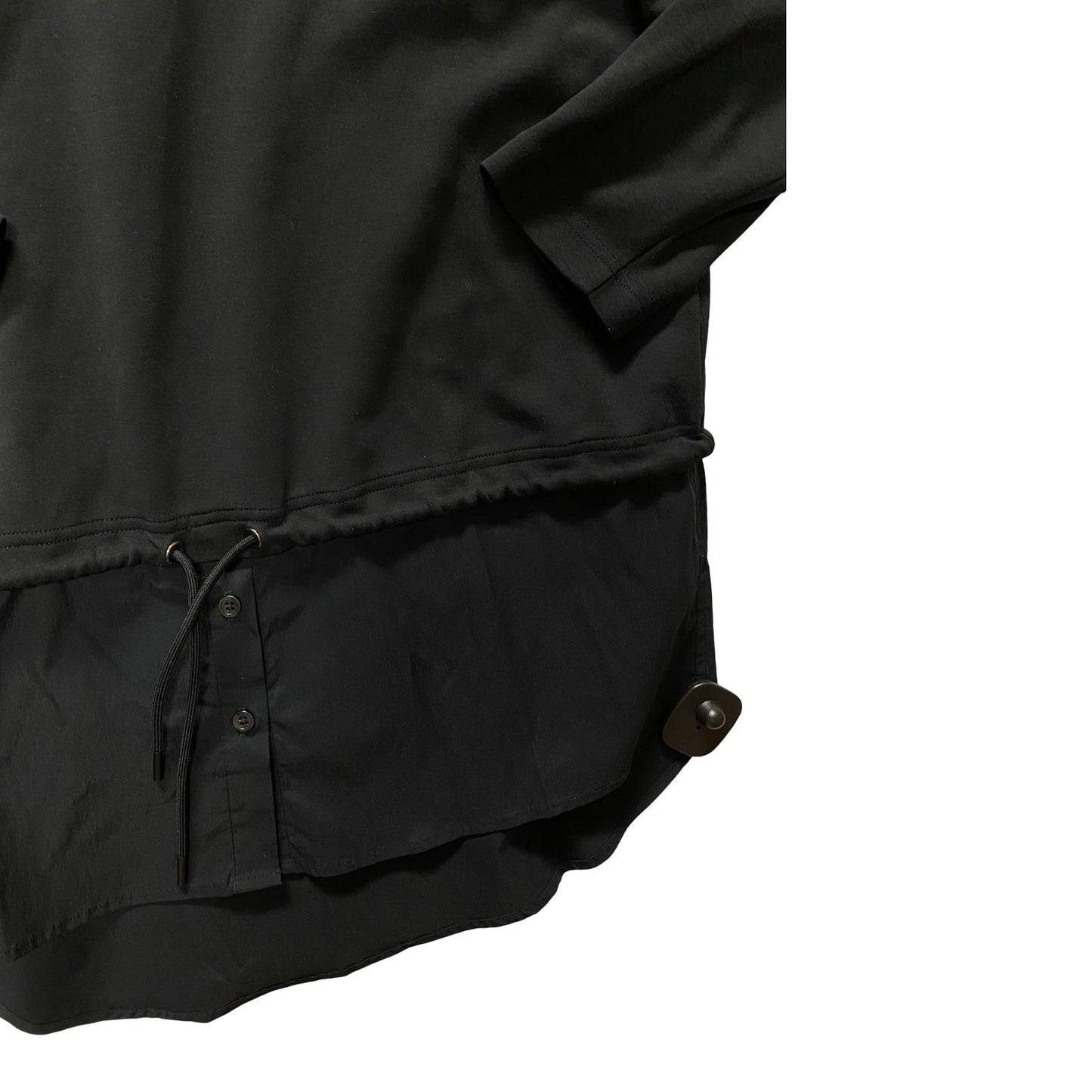 Athletic Sweatshirt Hoodie By Athleta In Black, Size:M