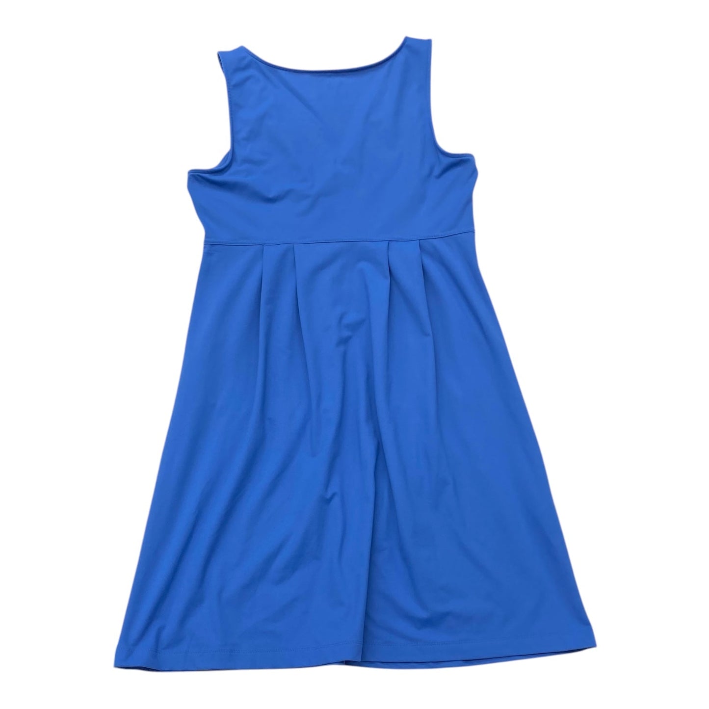 Dress Casual Midi By Eddie Bauer In Blue, Size:L