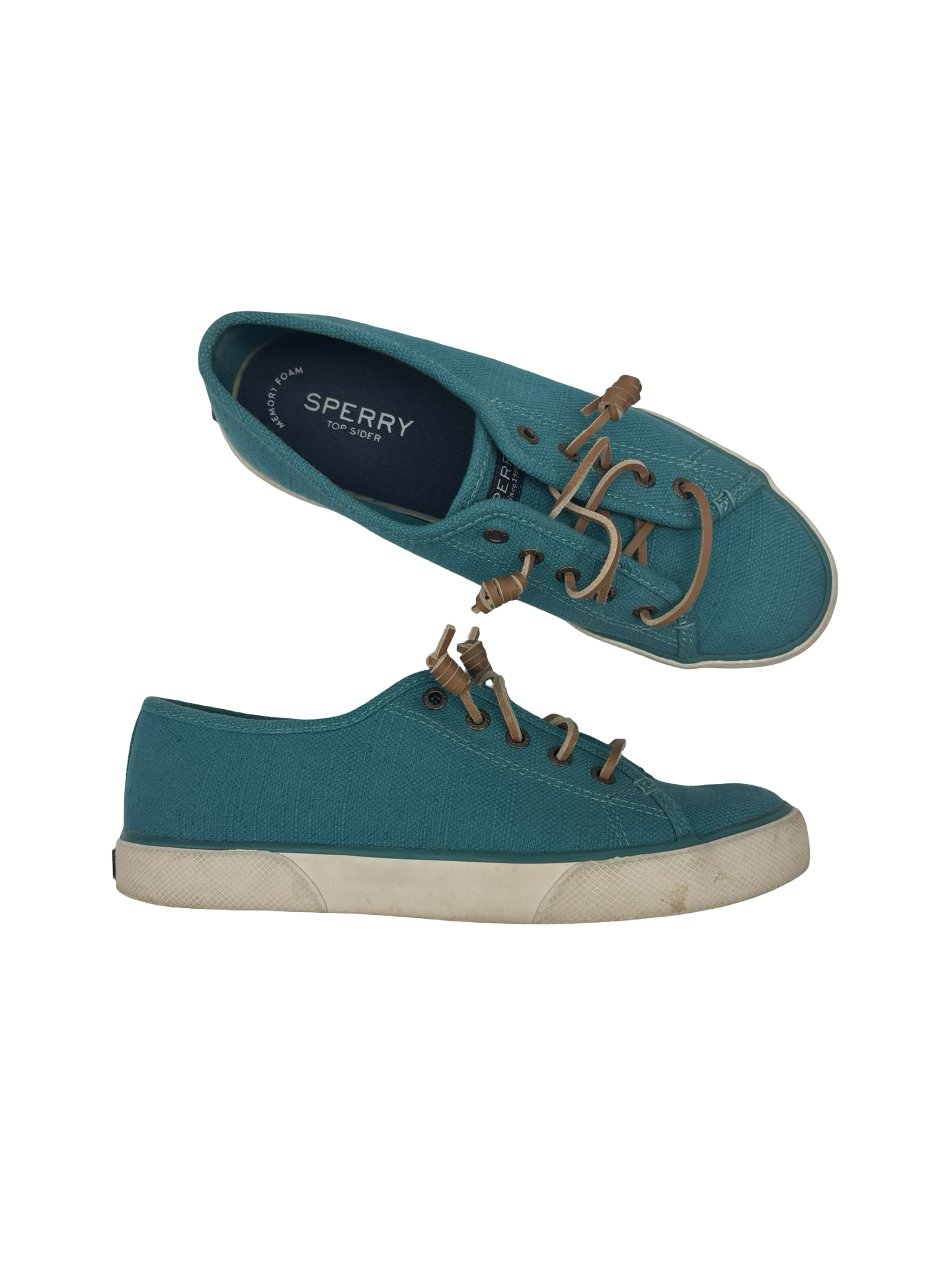 Shoes Flats By Sperry In Blue, Size:7.5