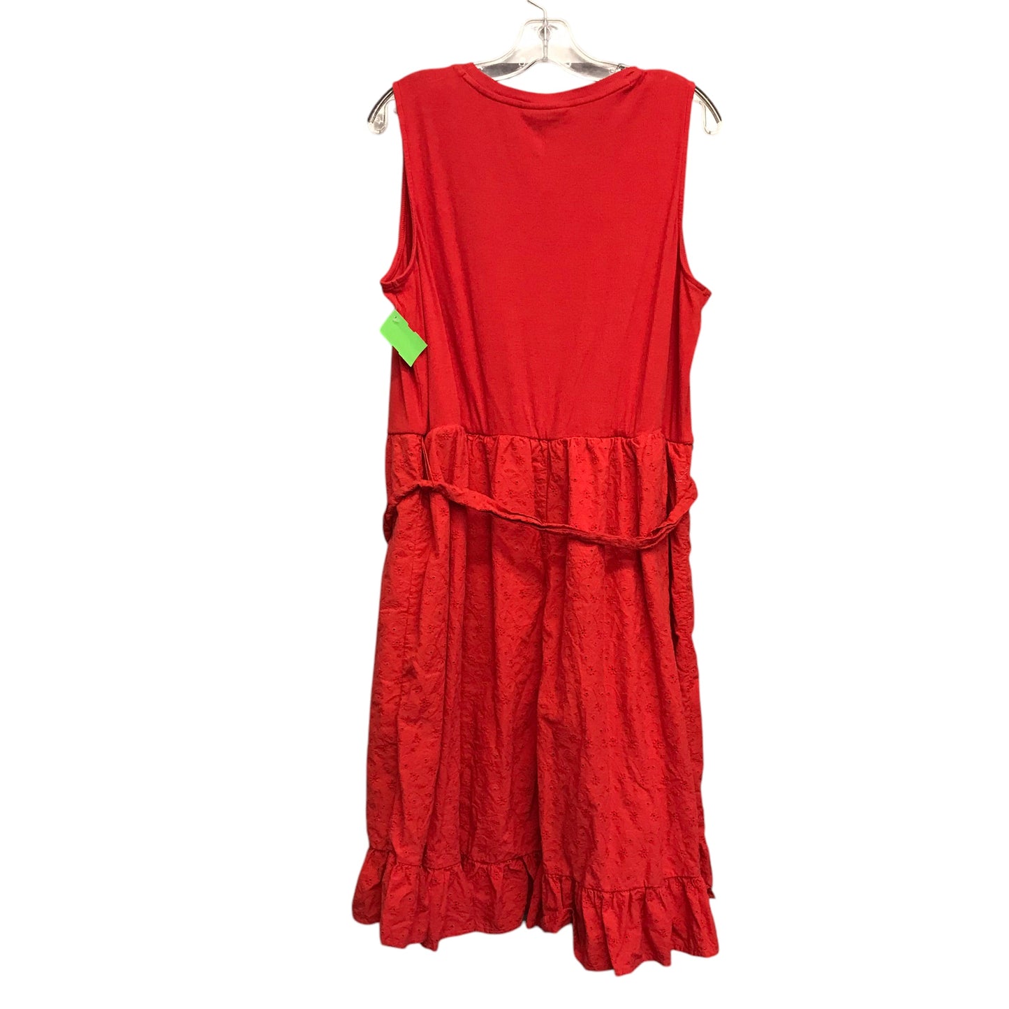 Dress Casual Short By Lane Bryant In Red, Size:2X