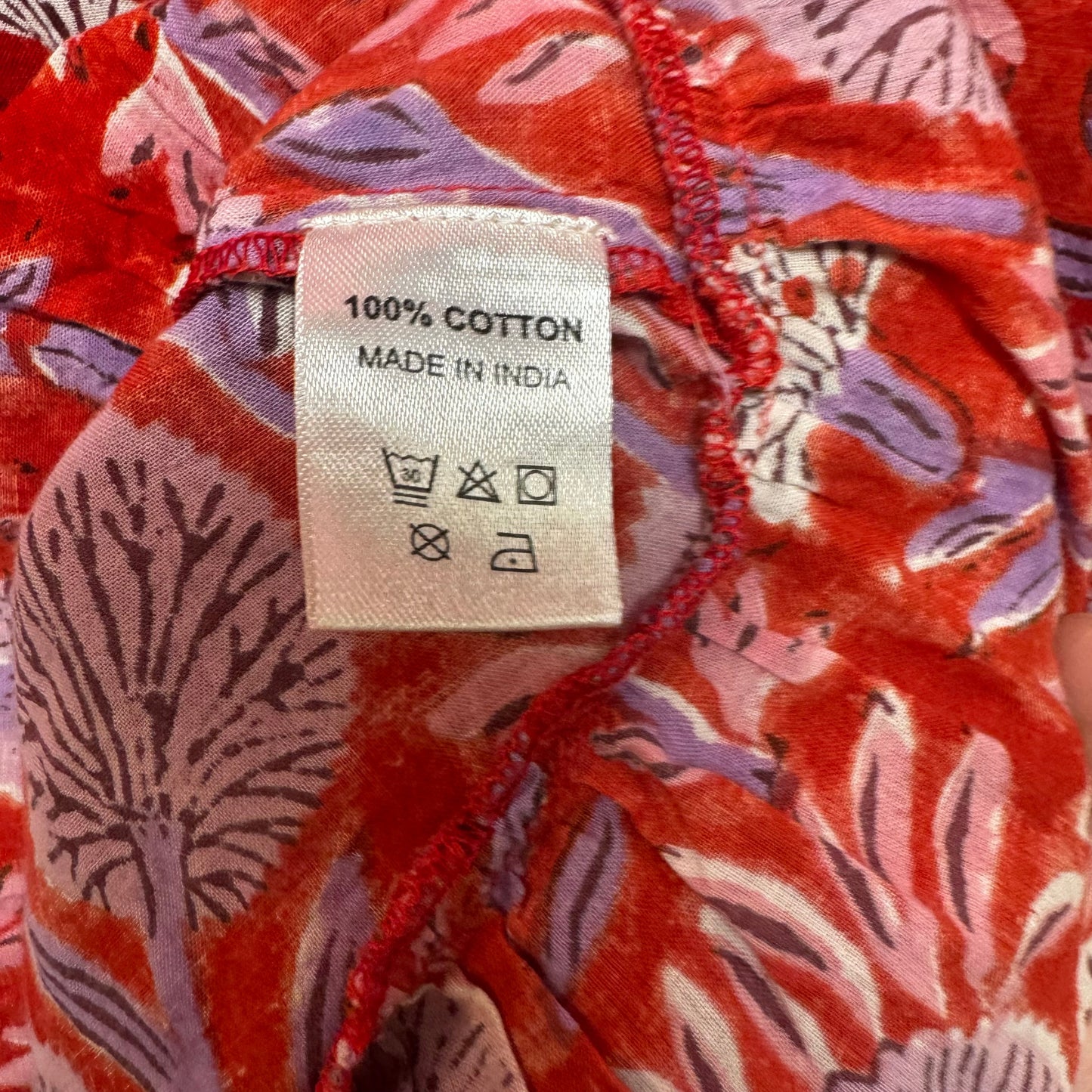 Tori Shirt-Dress Casual Midi By Perry Walker Collective In Floral Print, Size: L (3)