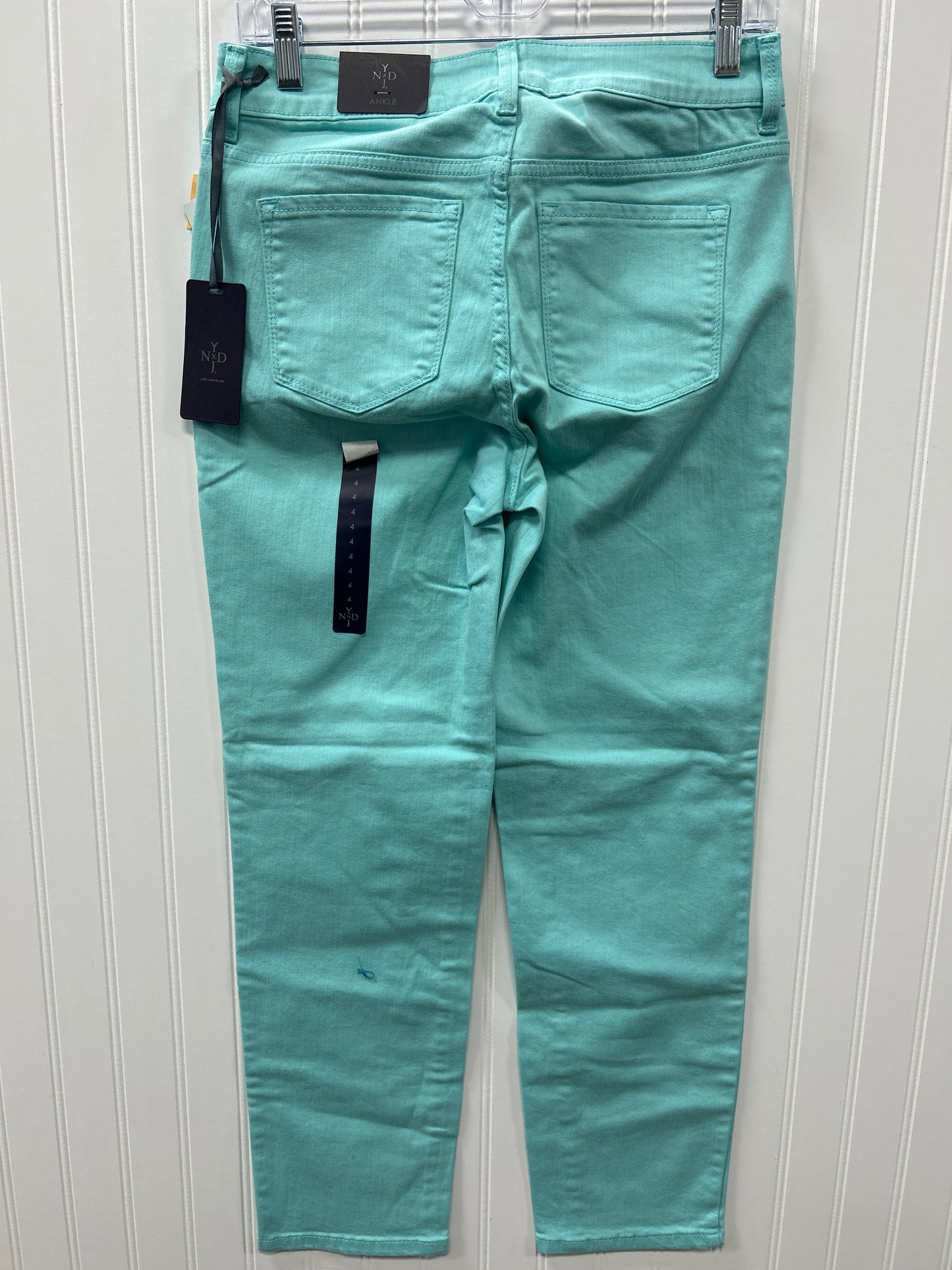 Jeans Straight By Not Your Daughters Jeans In Aqua, Size:4