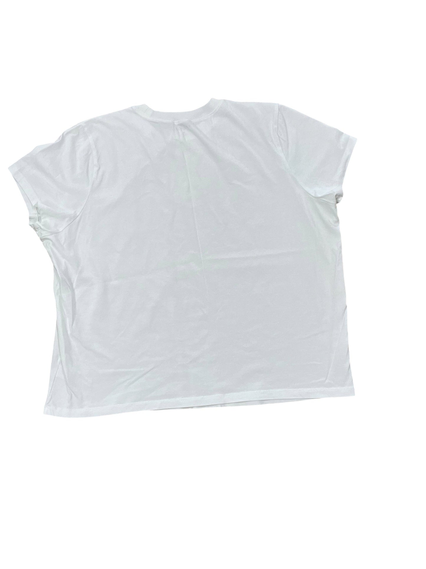 Top Ss Basic By Torrid In White, Size:L