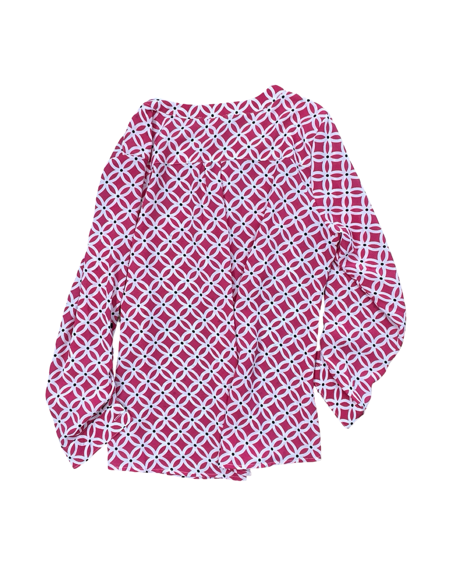 Top Ls By Studio Works In Pink & White, Size:Xl