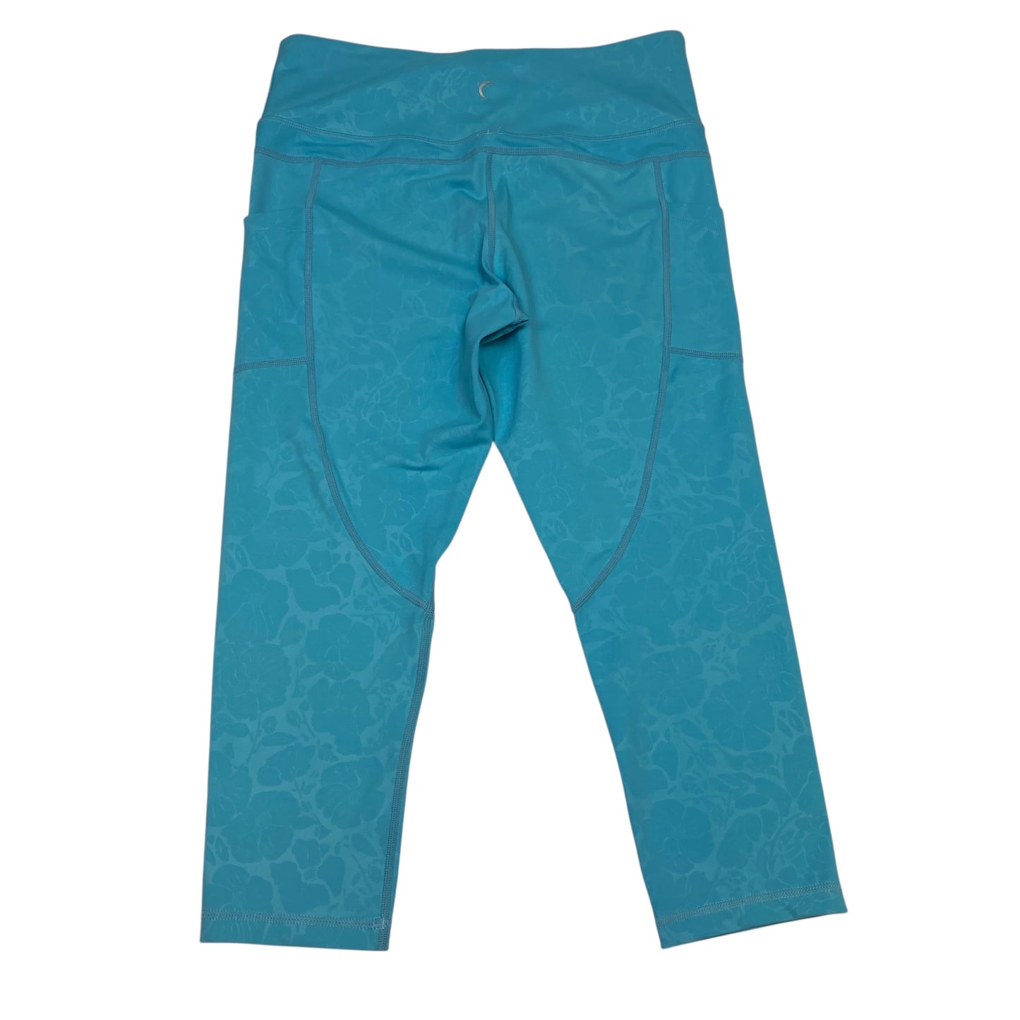 Athletic Leggings Capris By Zyia In Blue, Size:L