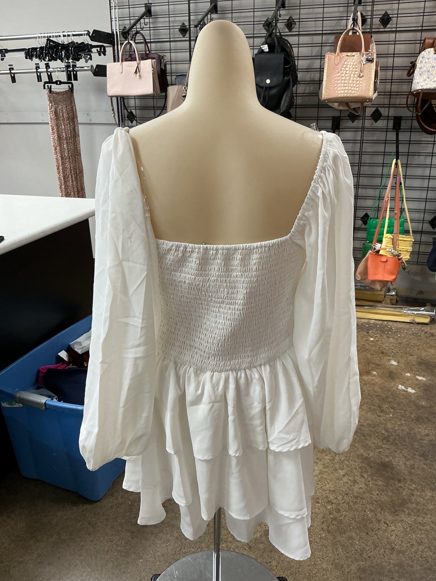 Romper By Entro In White, Size:M