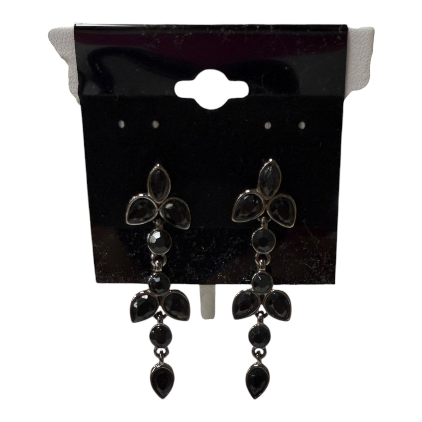 Earrings Dangle/Drop In Black
