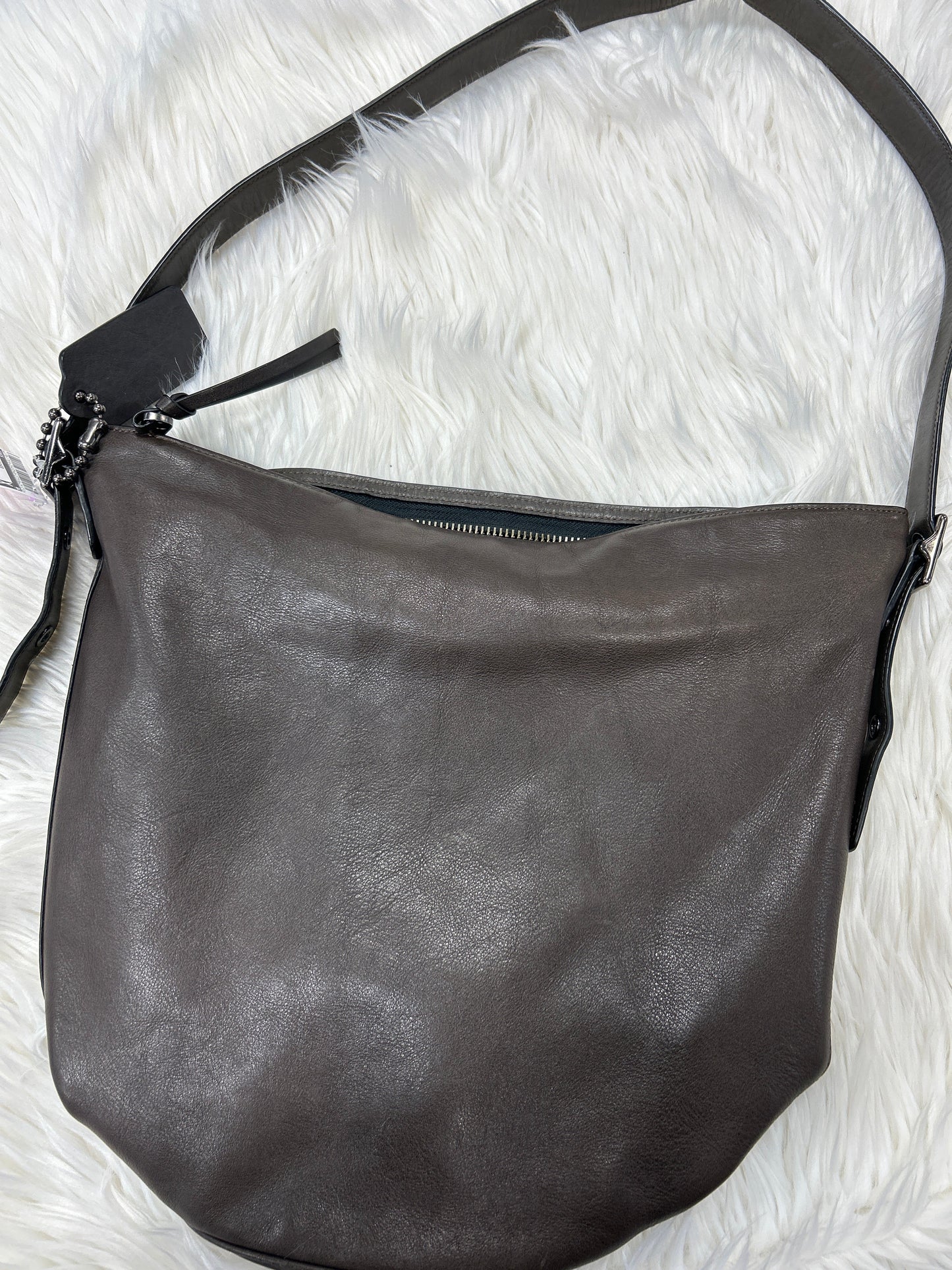 Handbag Designer By Coach In Brown, Size:Large