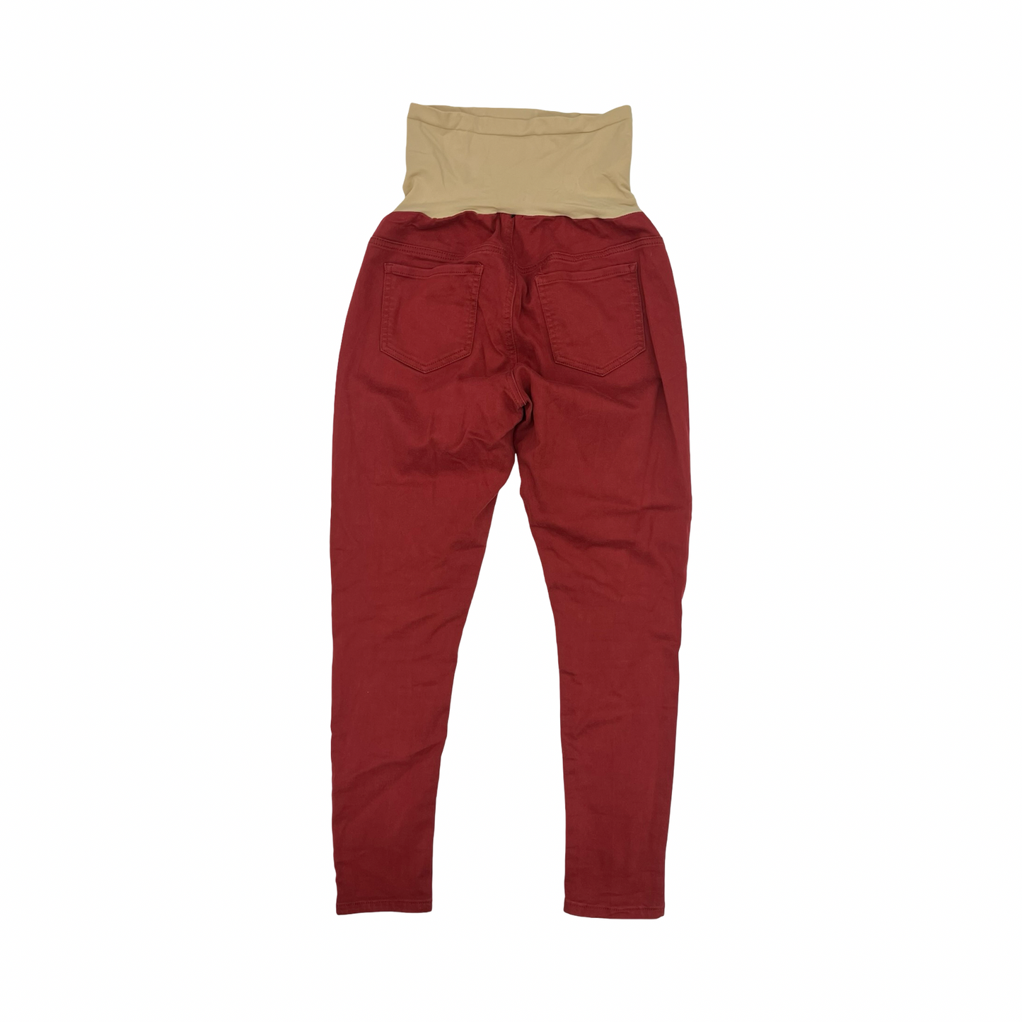Mat Pant By Motherhood In Maroon, Size:M