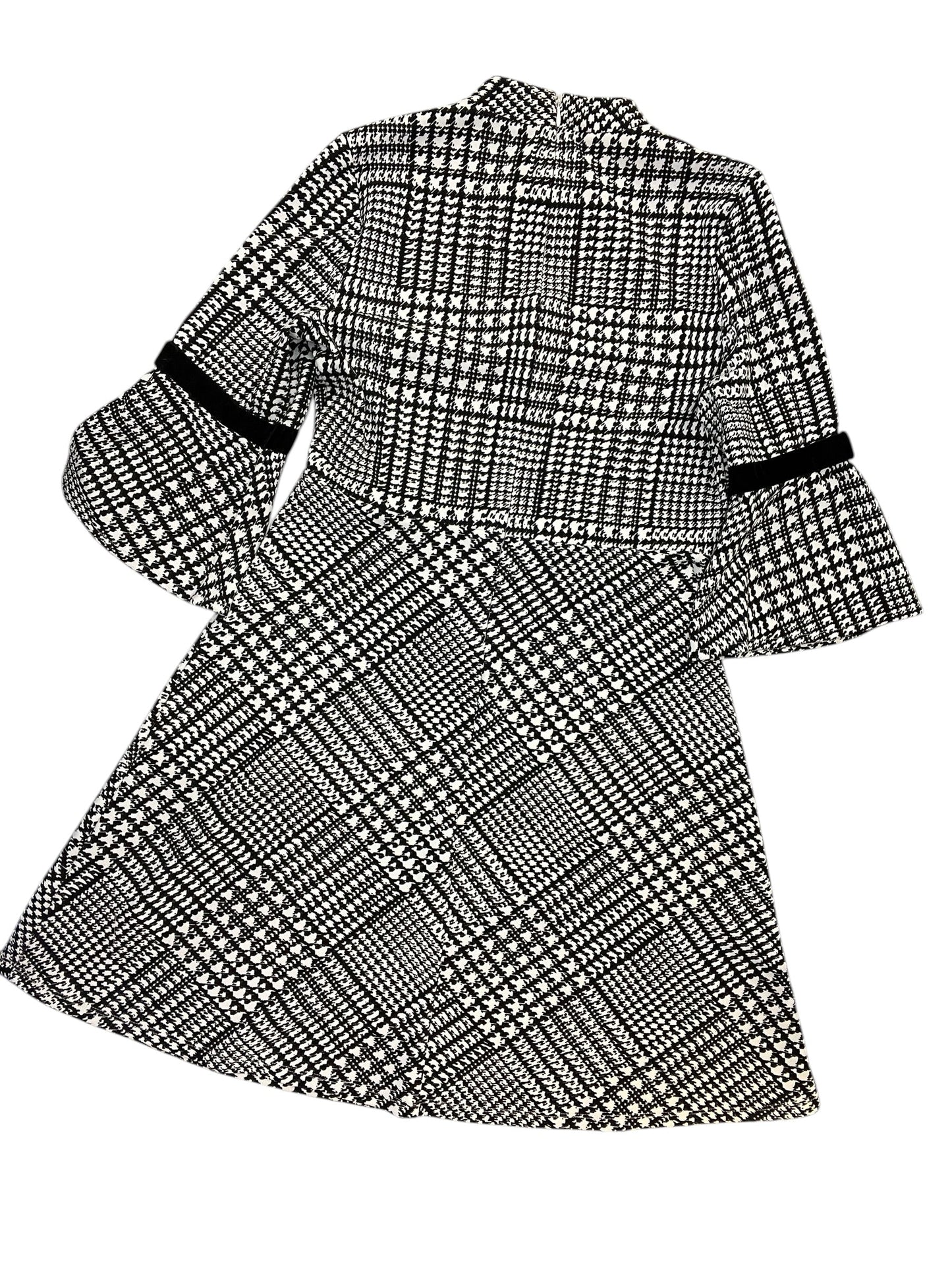 Dress Work By Ivanka Trump In Black & White, Size:M