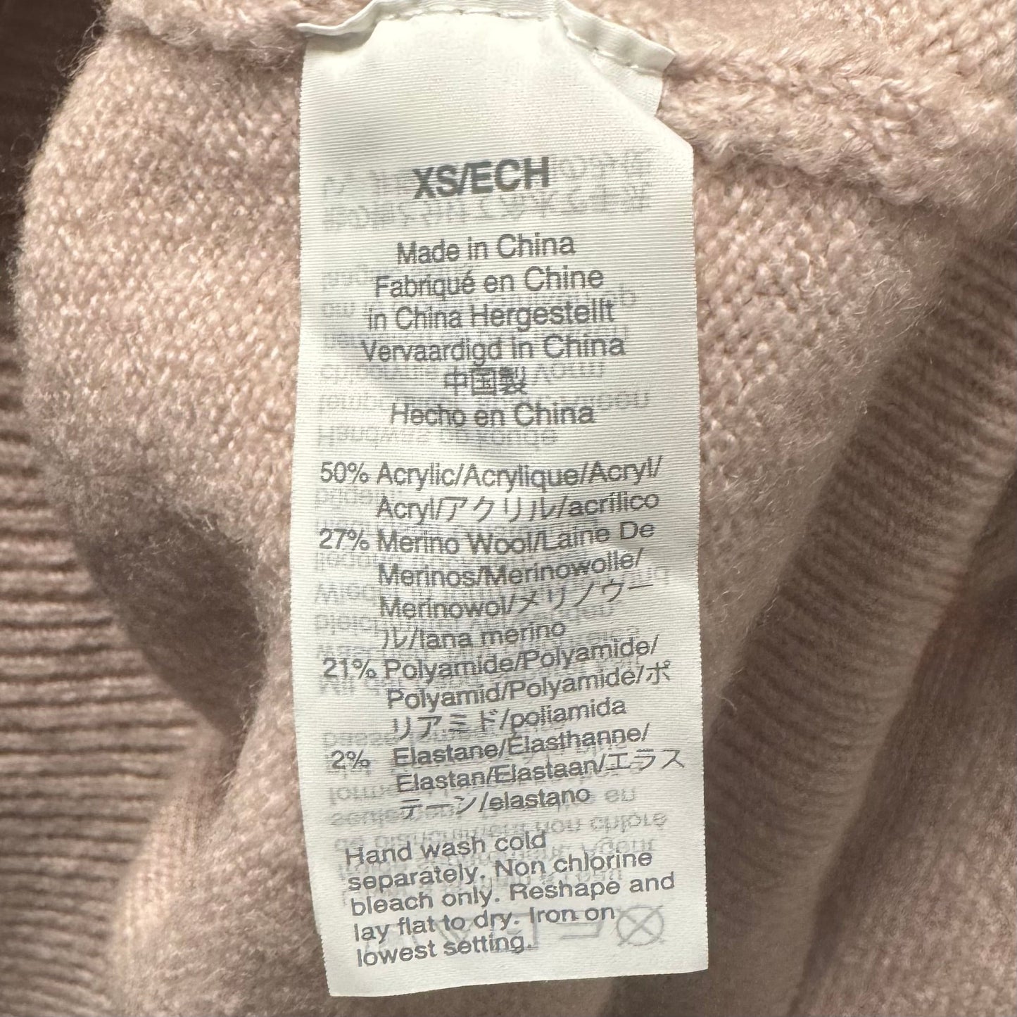 Sweater By Madewell In Mauve, Size: Xs