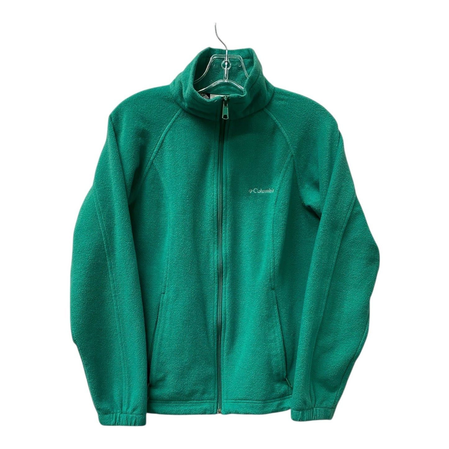 Athletic Jacket By Columbia In Green, Size:S