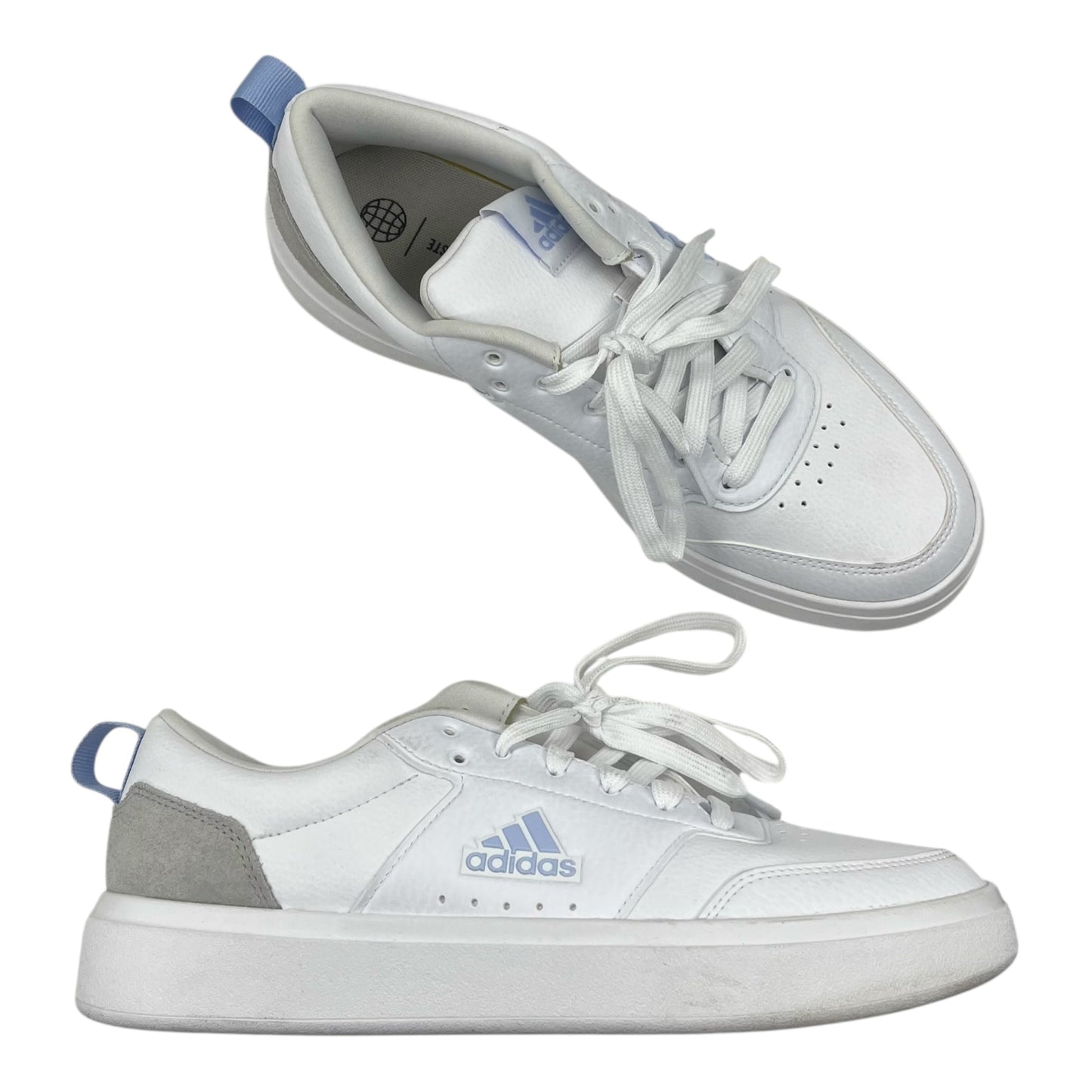 Shoes Sneakers By Adidas In Blue & White, Size:10