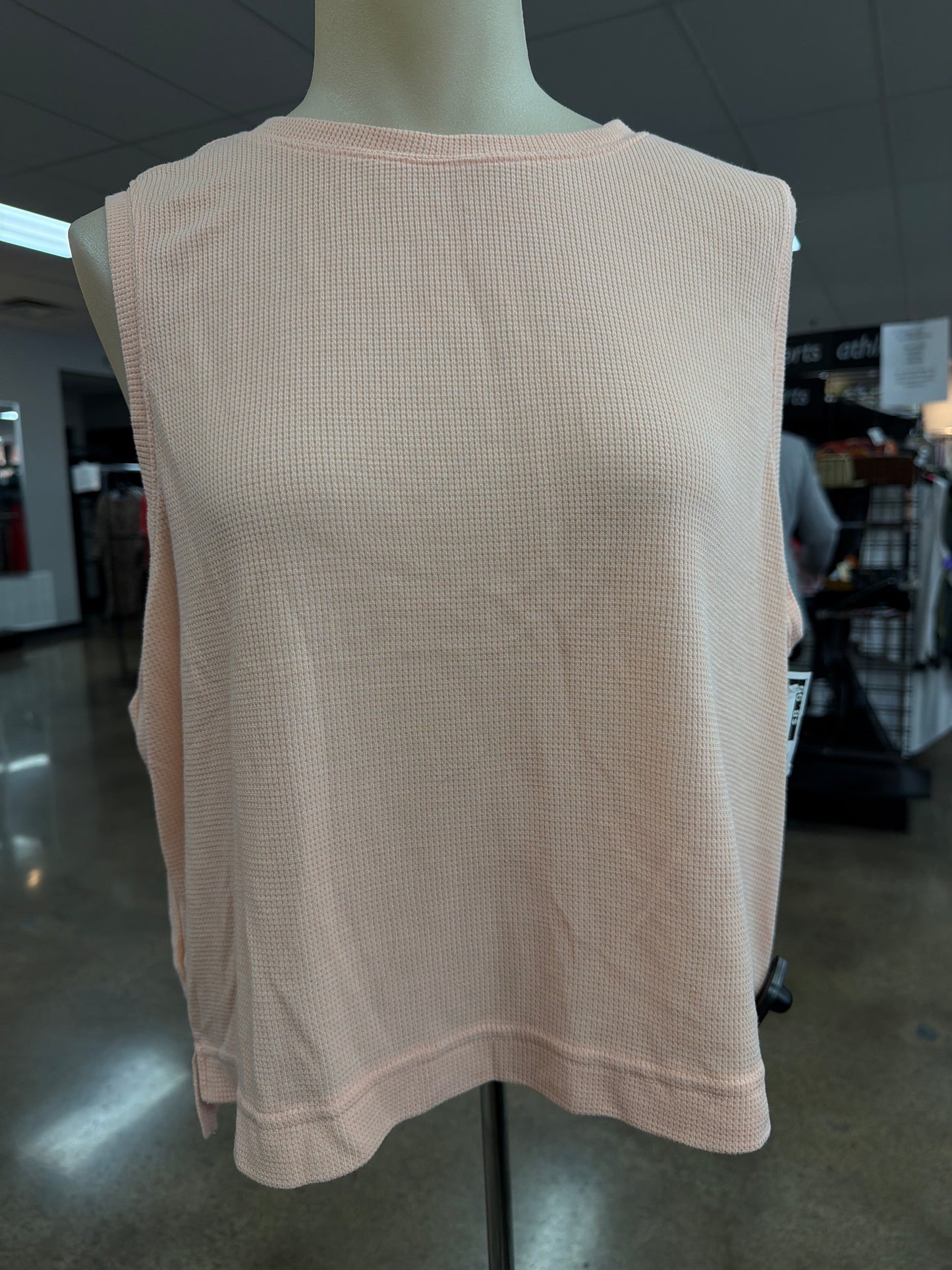 Athletic Tank Top By All In Motion In Peach, Size:Xxl