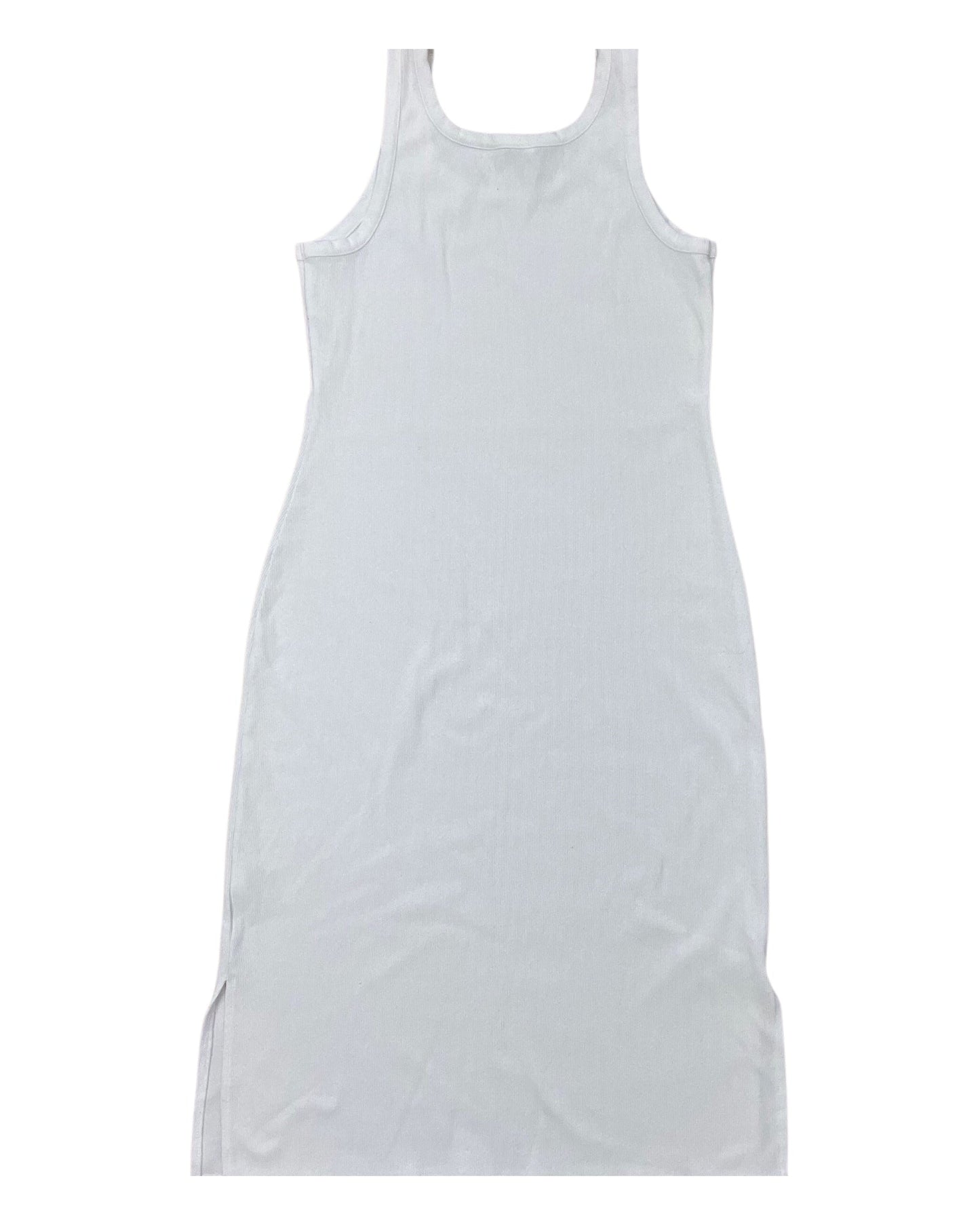 Dress Casual Midi By Time And Tru In White, Size:M
