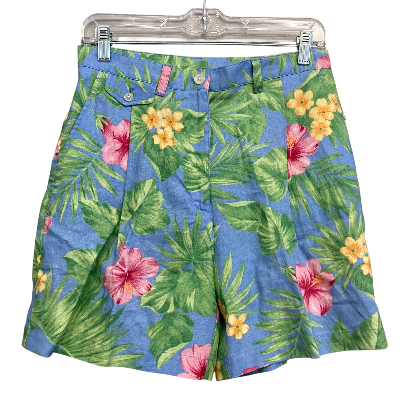 Shorts By Ralph Lauren In Tropical Print, Size:10P