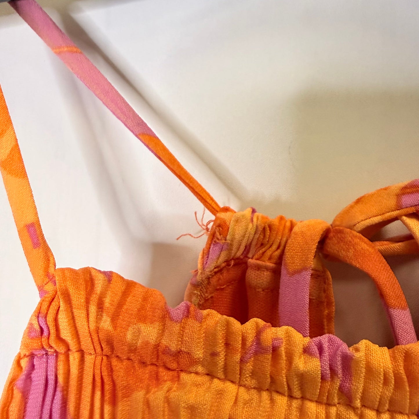 Dress Casual Short By Taylor In Orange, Size: M