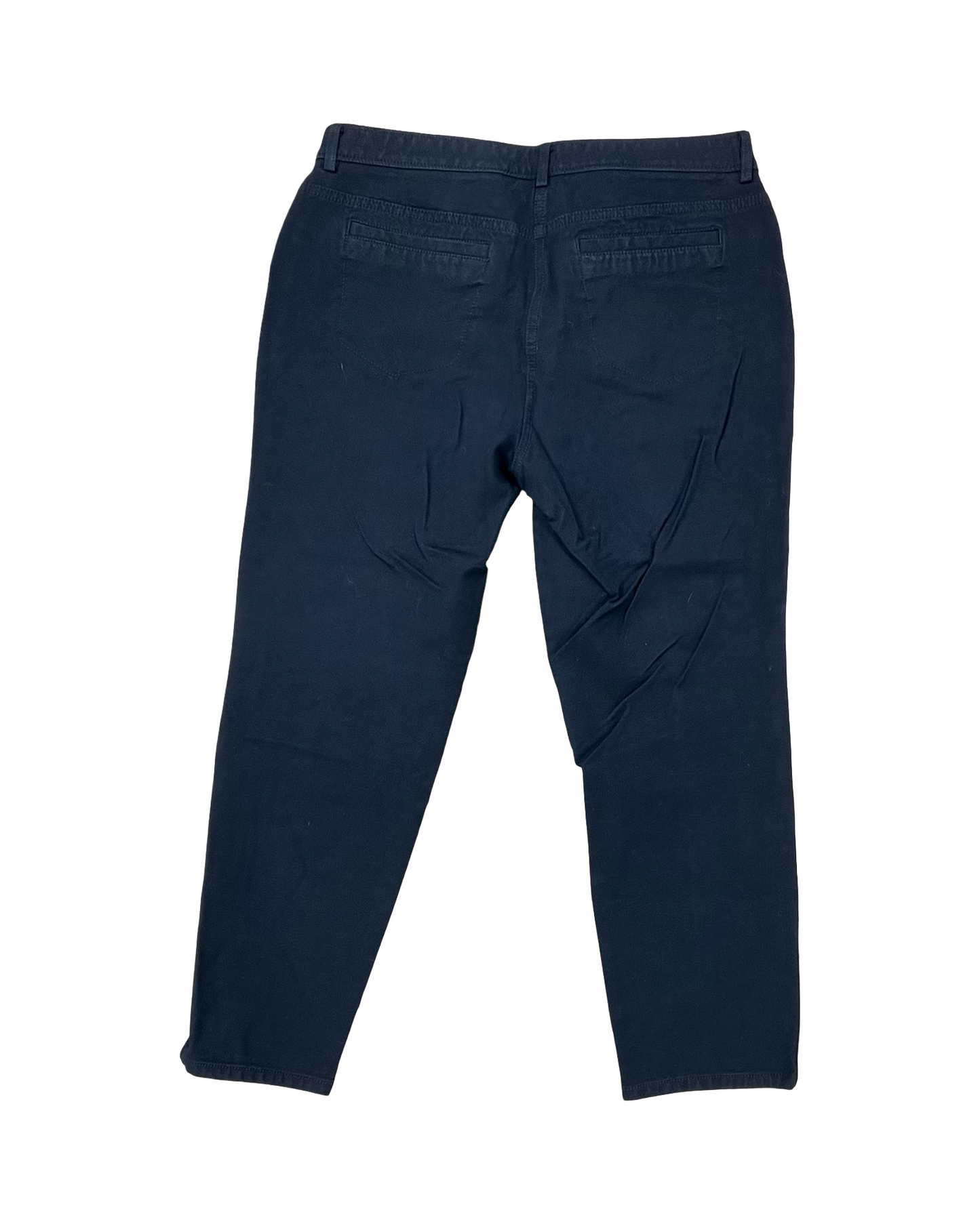 Jeans Cropped By Chicos In Black, Size:12