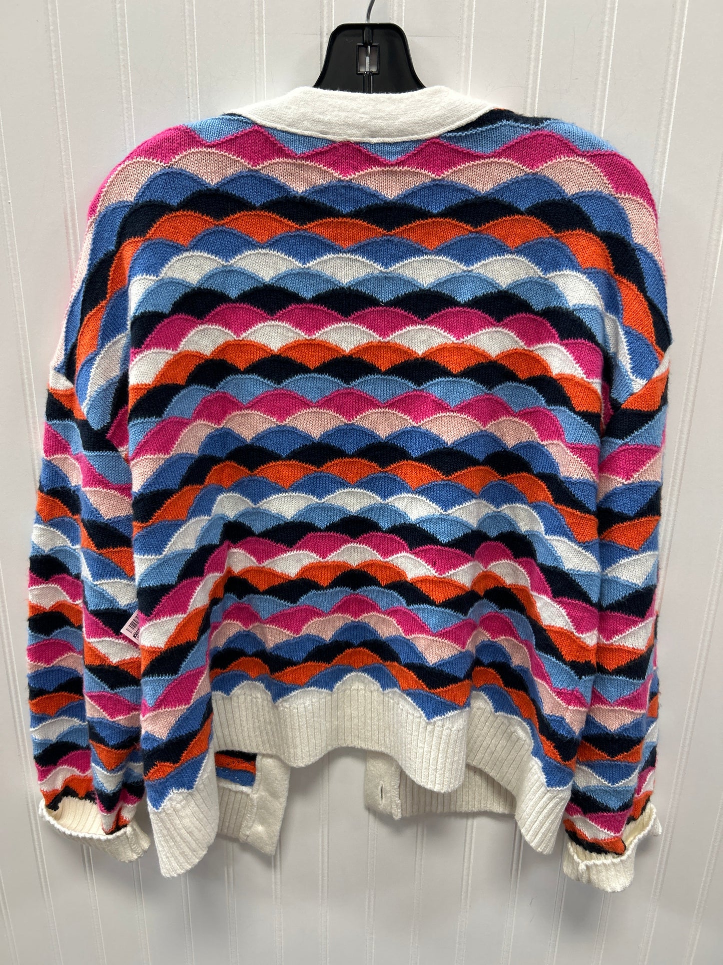 Sweater Cardigan By Talbots In Multi, Size:Xl