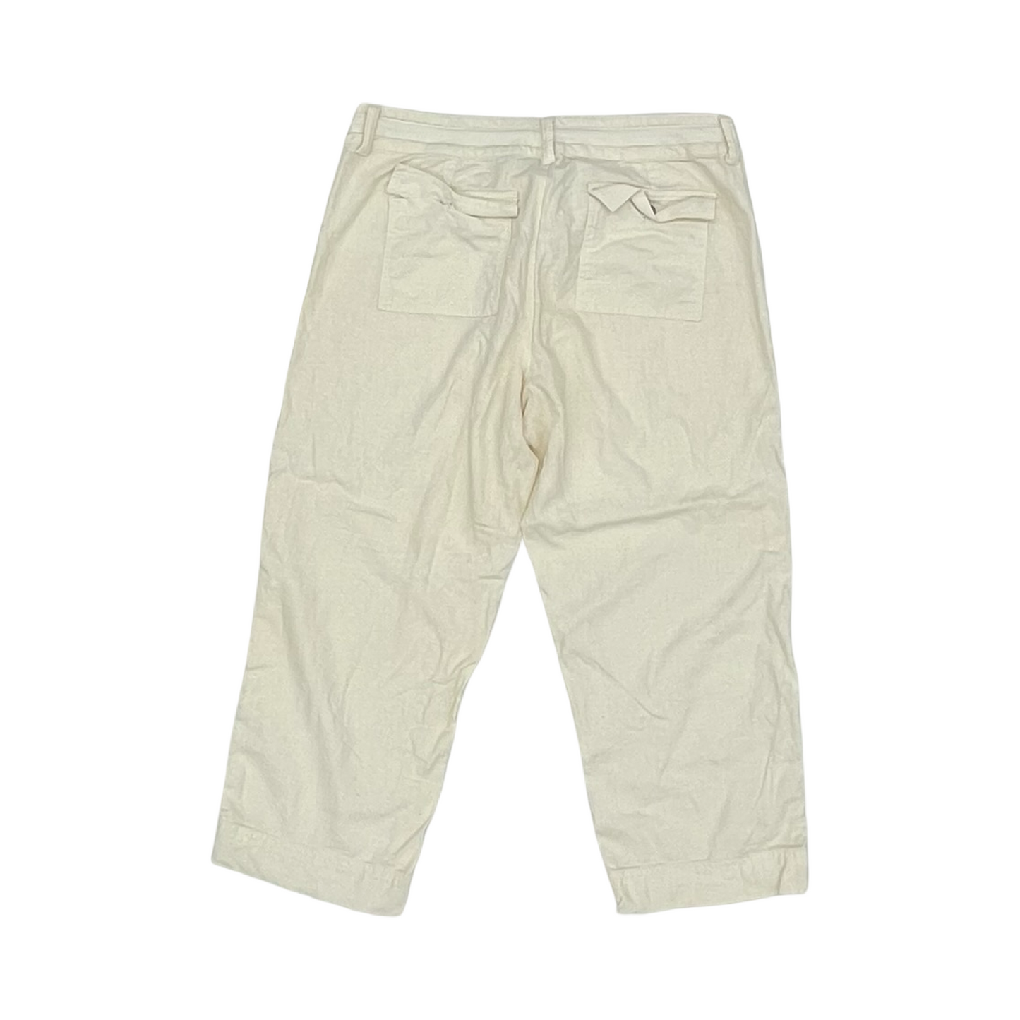 Pants Cropped By Sonoma In Cream, Size:10