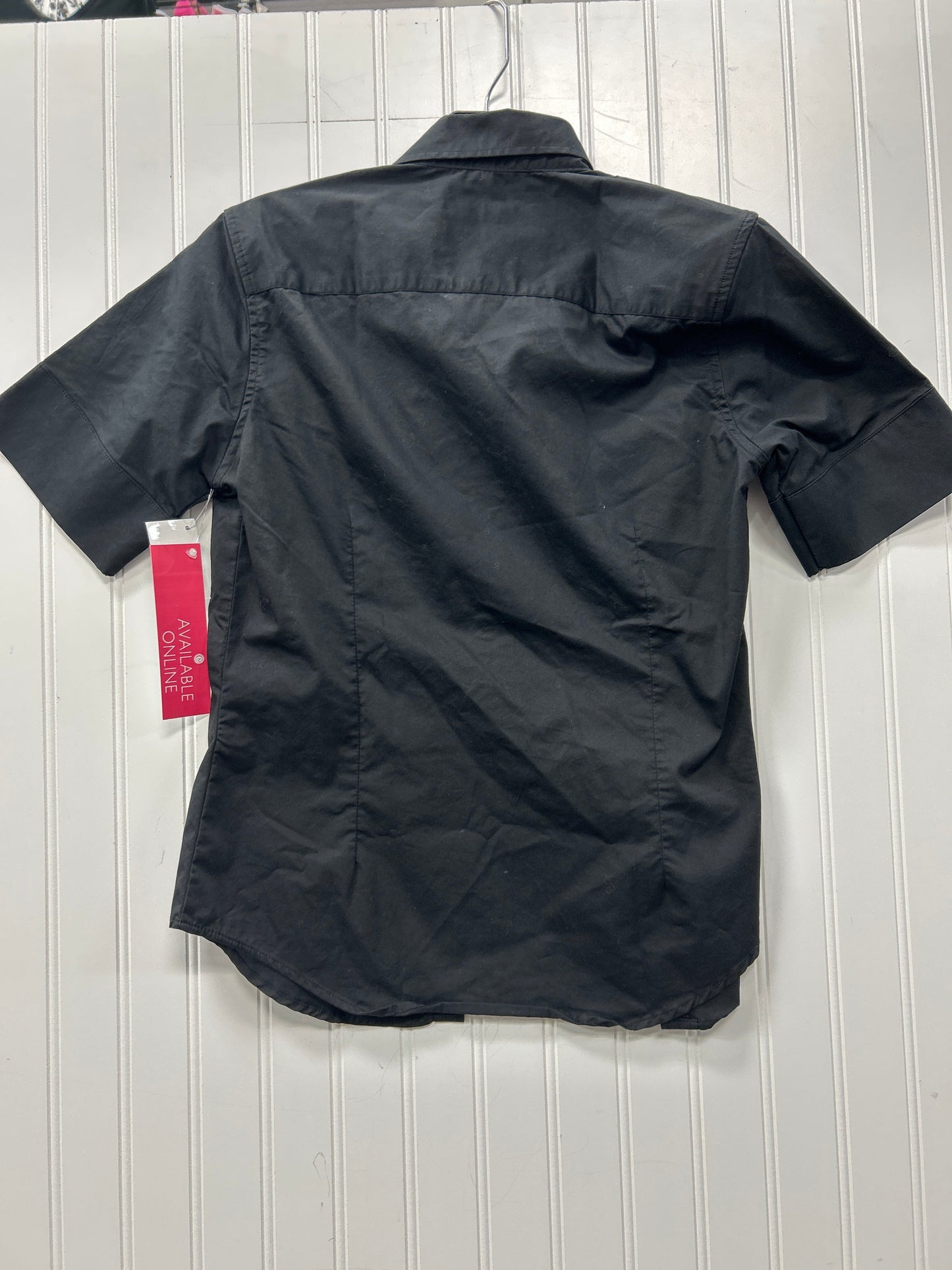 Blouse Ss By Cmc In Black, Size:Xs