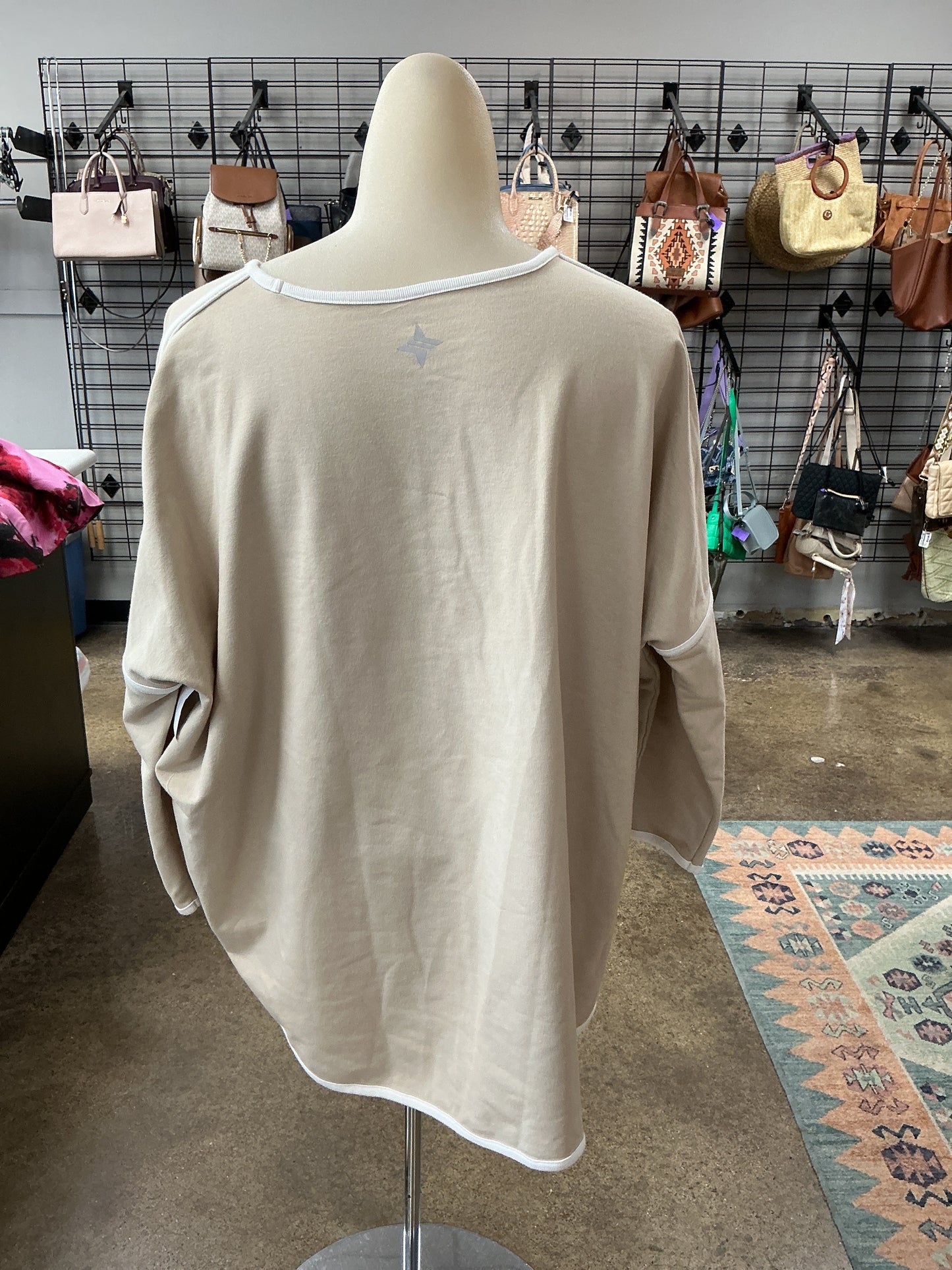 Top Ls By Tuckernuck In Tan, Size:M