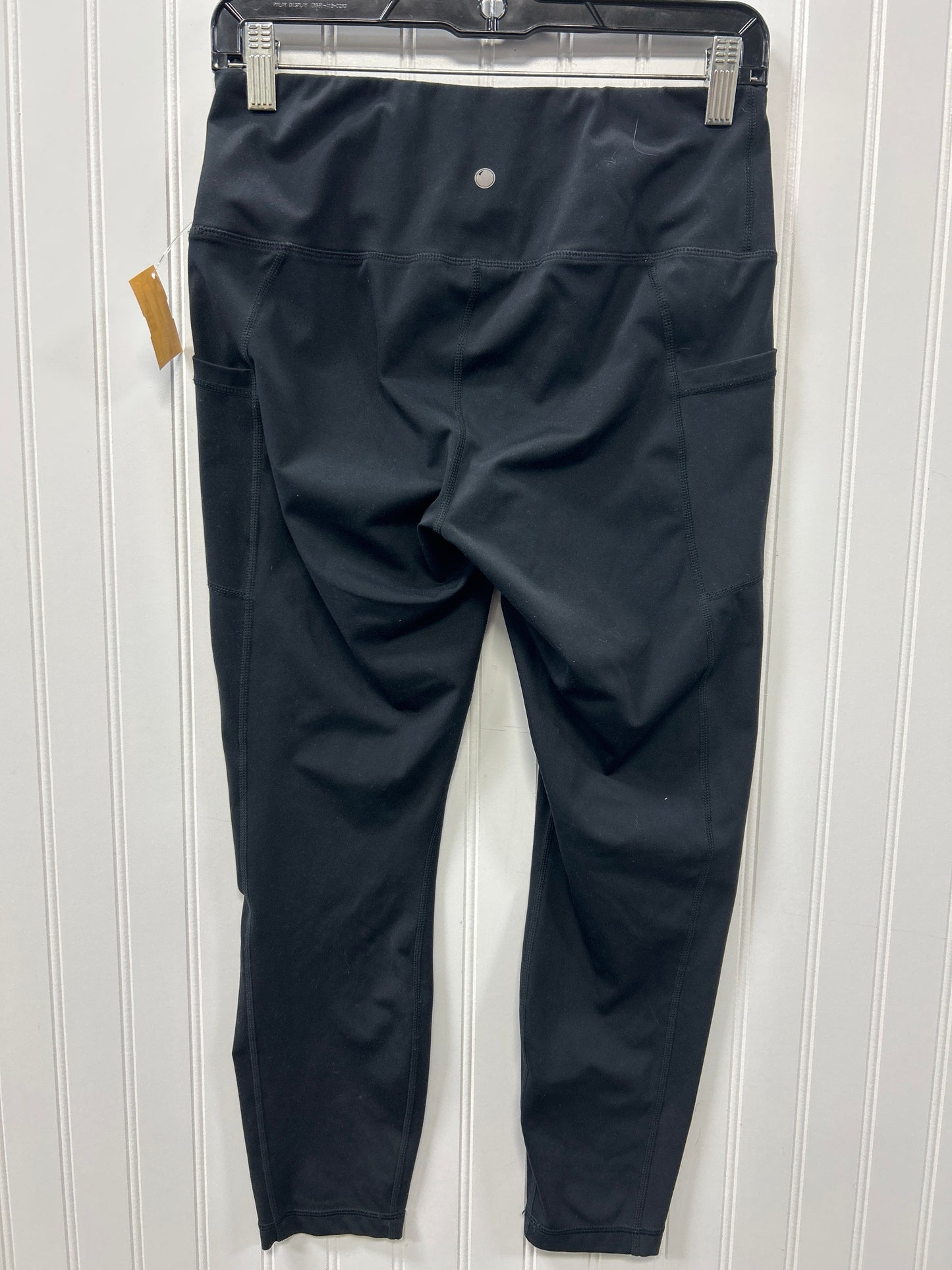 Athletic Leggings By Yogalicious In Black, Size:L