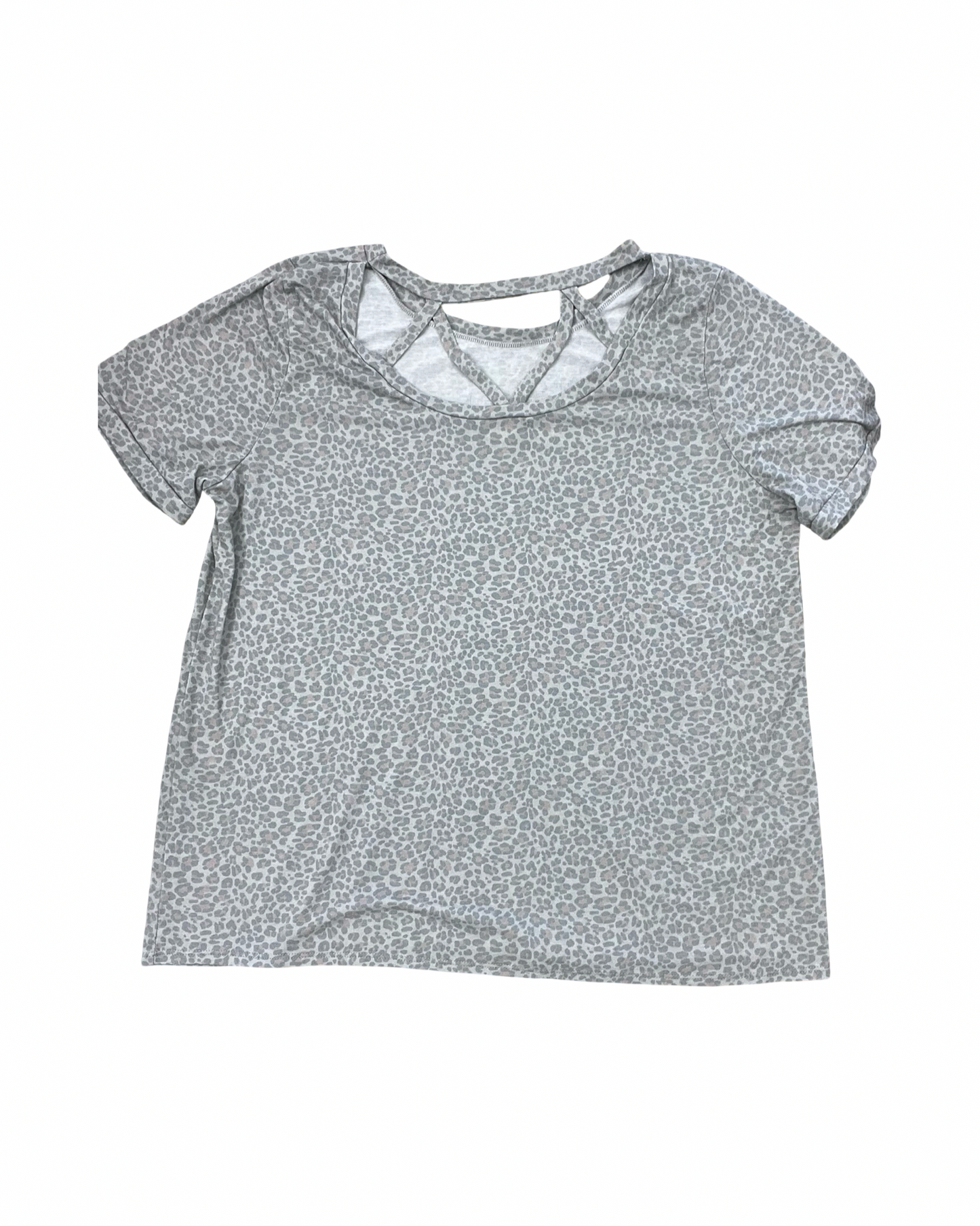Top Ss By Sew In Love In Animal Print, Size:3X