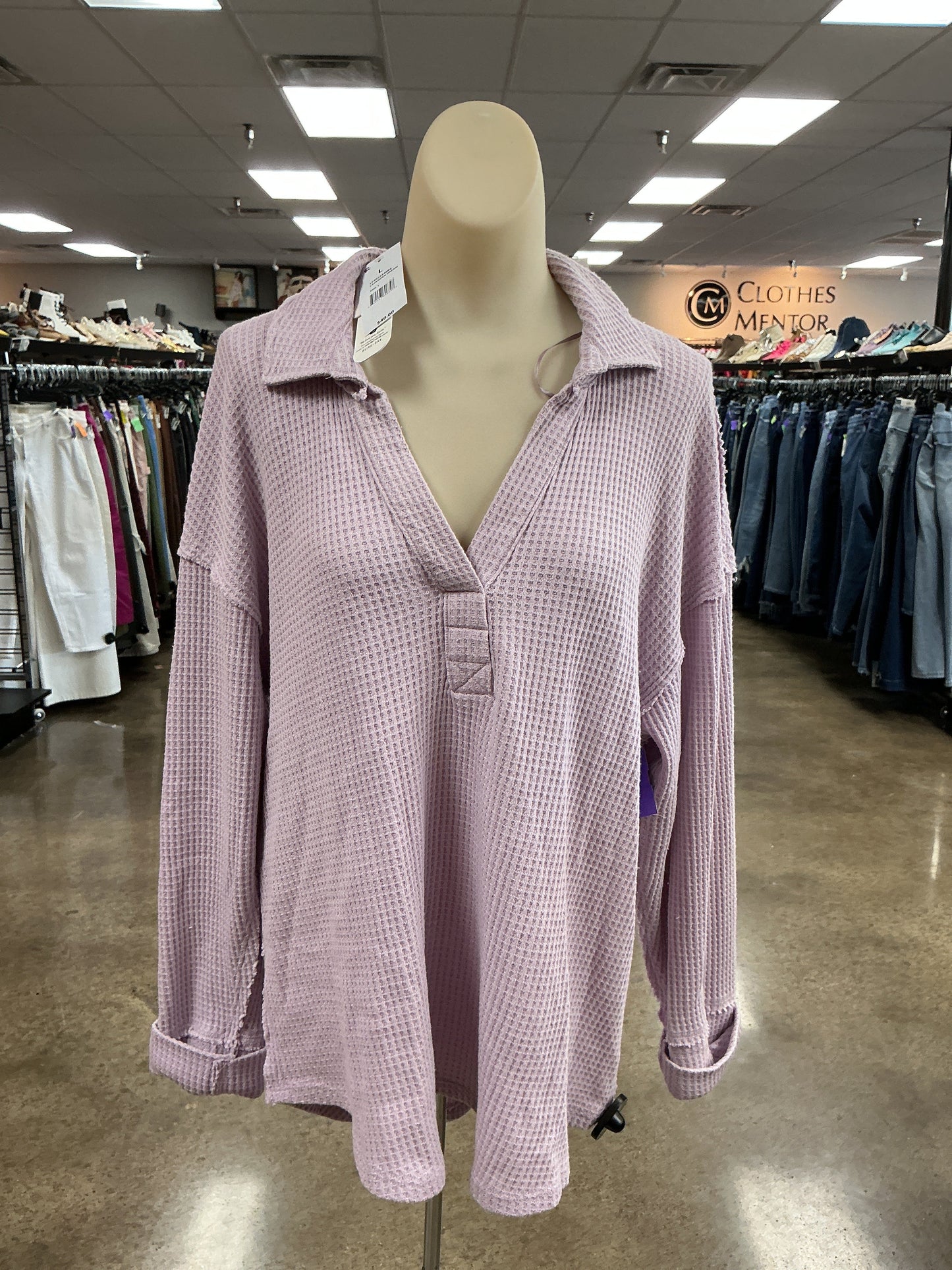 Top Ls By Olive And Oak In Purple, Size:L